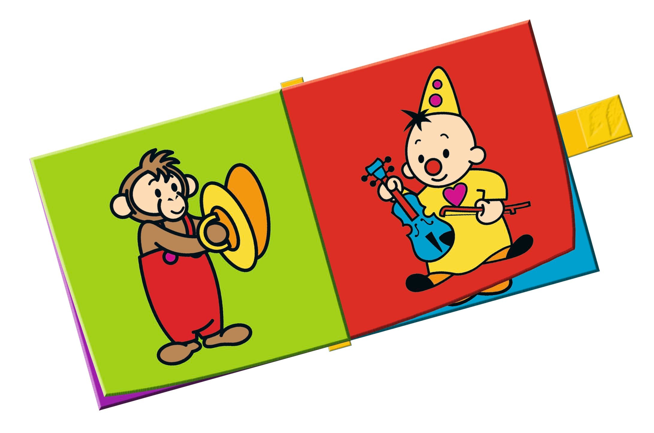 Bumba Knisperboek "Leer de muziekinstrumenten" – Met 4 spreads