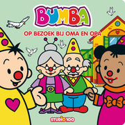 Bumba Kartonboek "Op bezoek bij oma en opa"