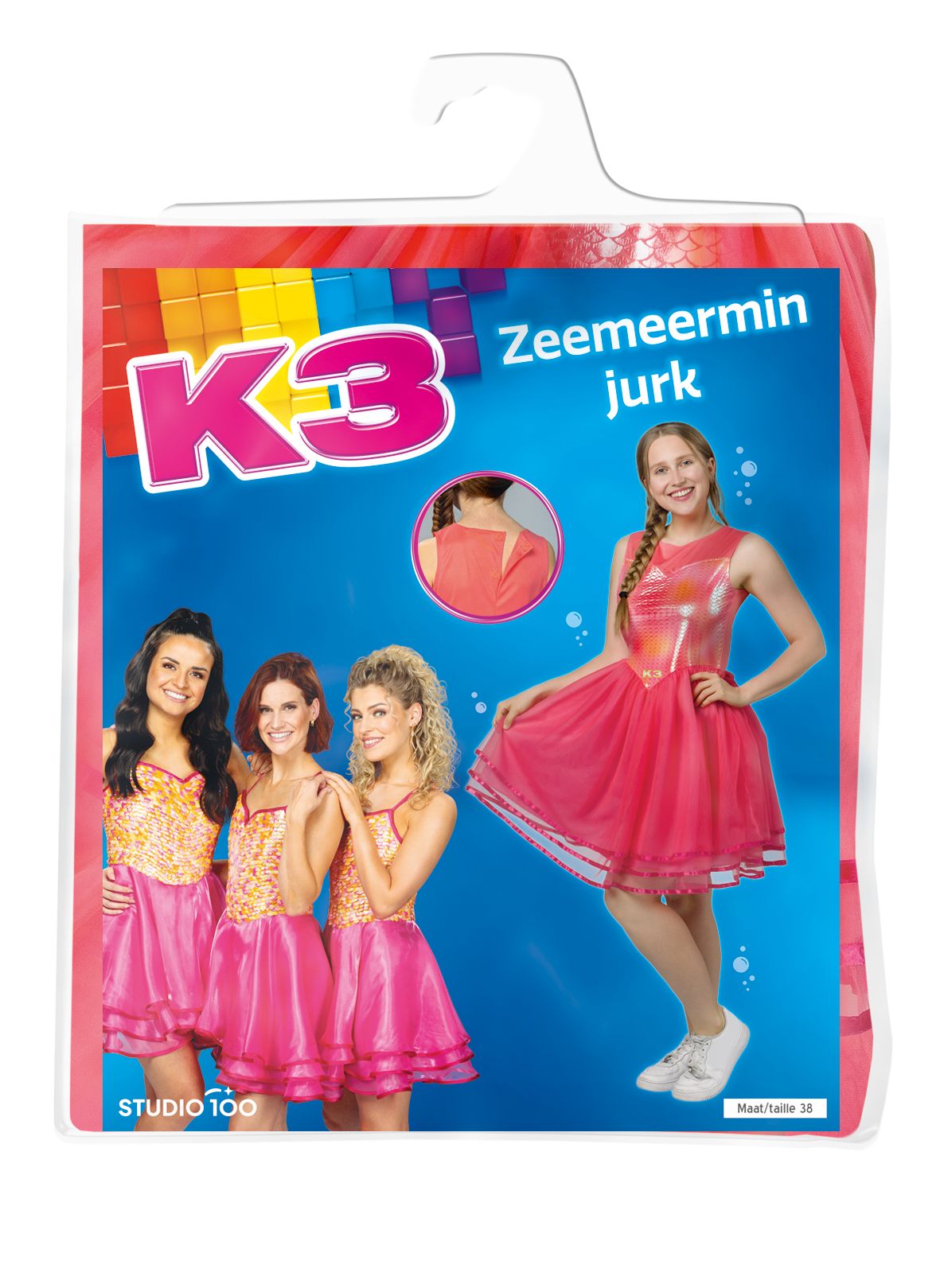 K3 Verkleedkleding Zeemeerminjurk