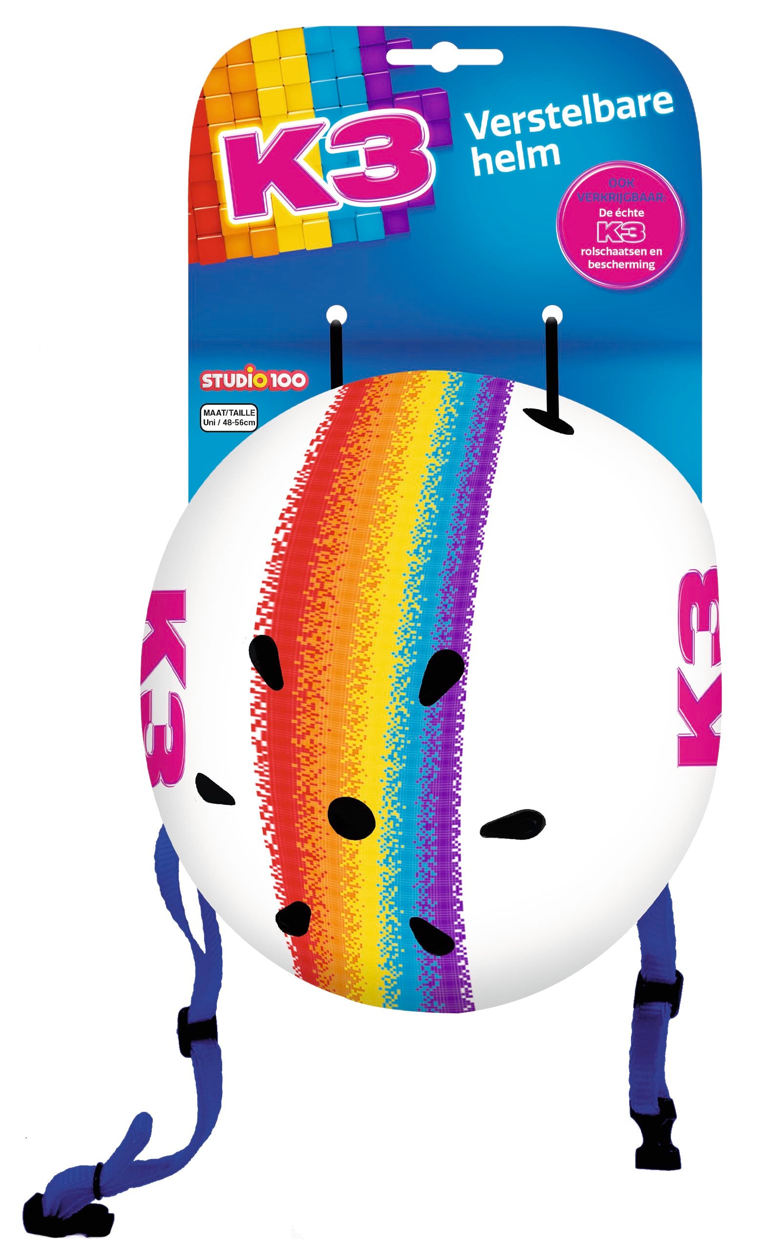 K3 Sporthelm "Verstelbare helm" – Maat 48/56 cm