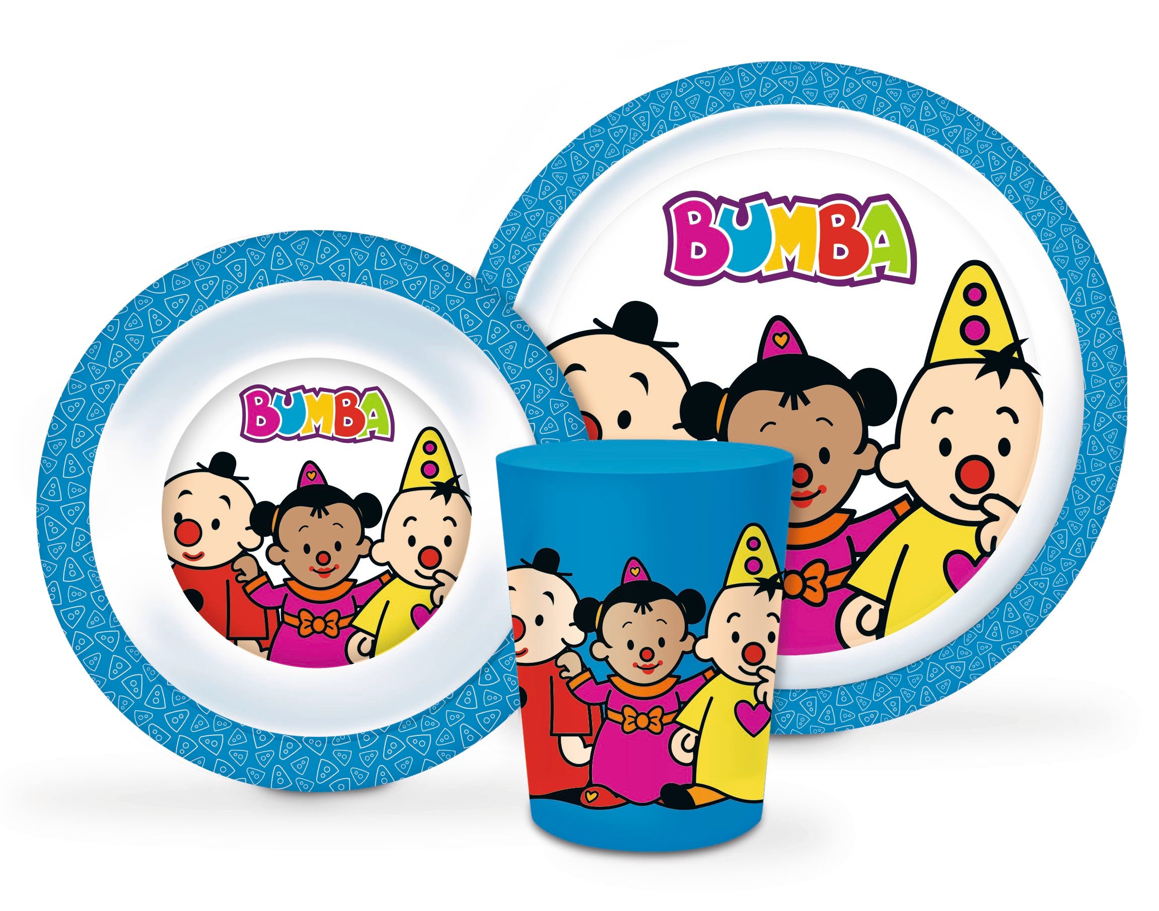 Bumba Kinderservies "Eetsetje" – Kom / Bord / Beker