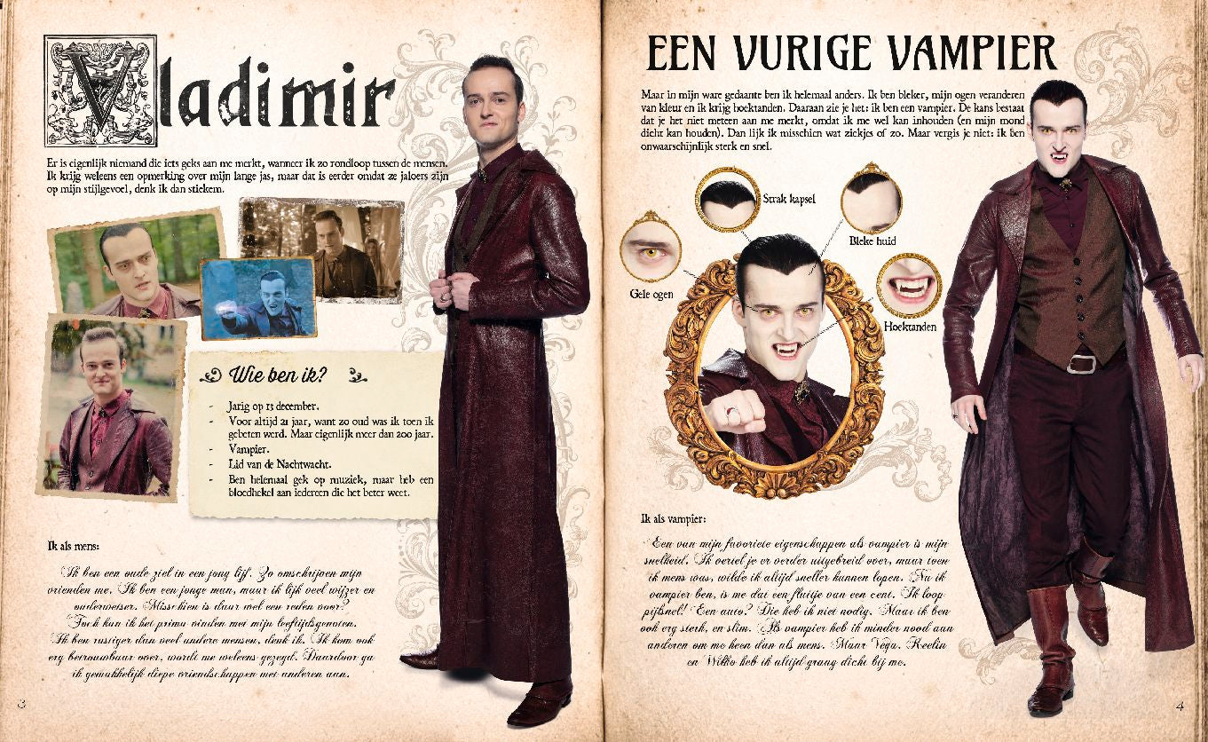 Nachtwacht Leesboek "Het Grote handboek der Vampieren"