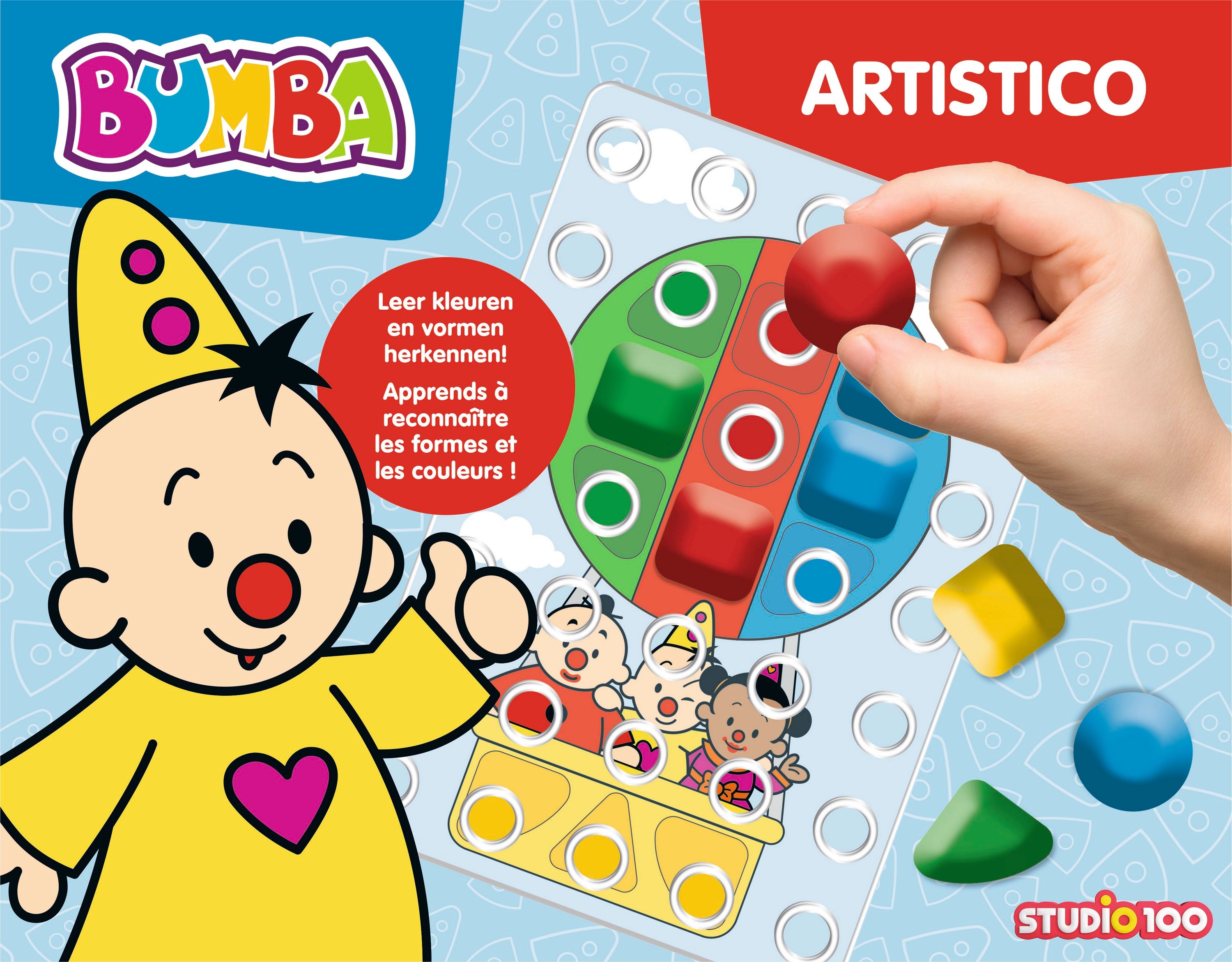 Bumba Educatief spel "Artistico" – Leer kleuren en vormen herkennen