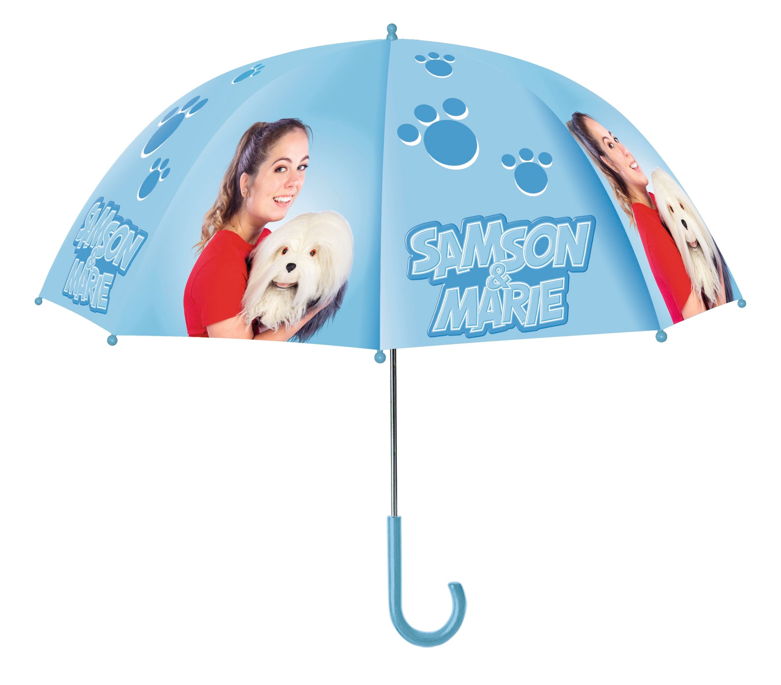 Samson & Marie Paraplu "Lichtblauwe paraplu" – 73 cm