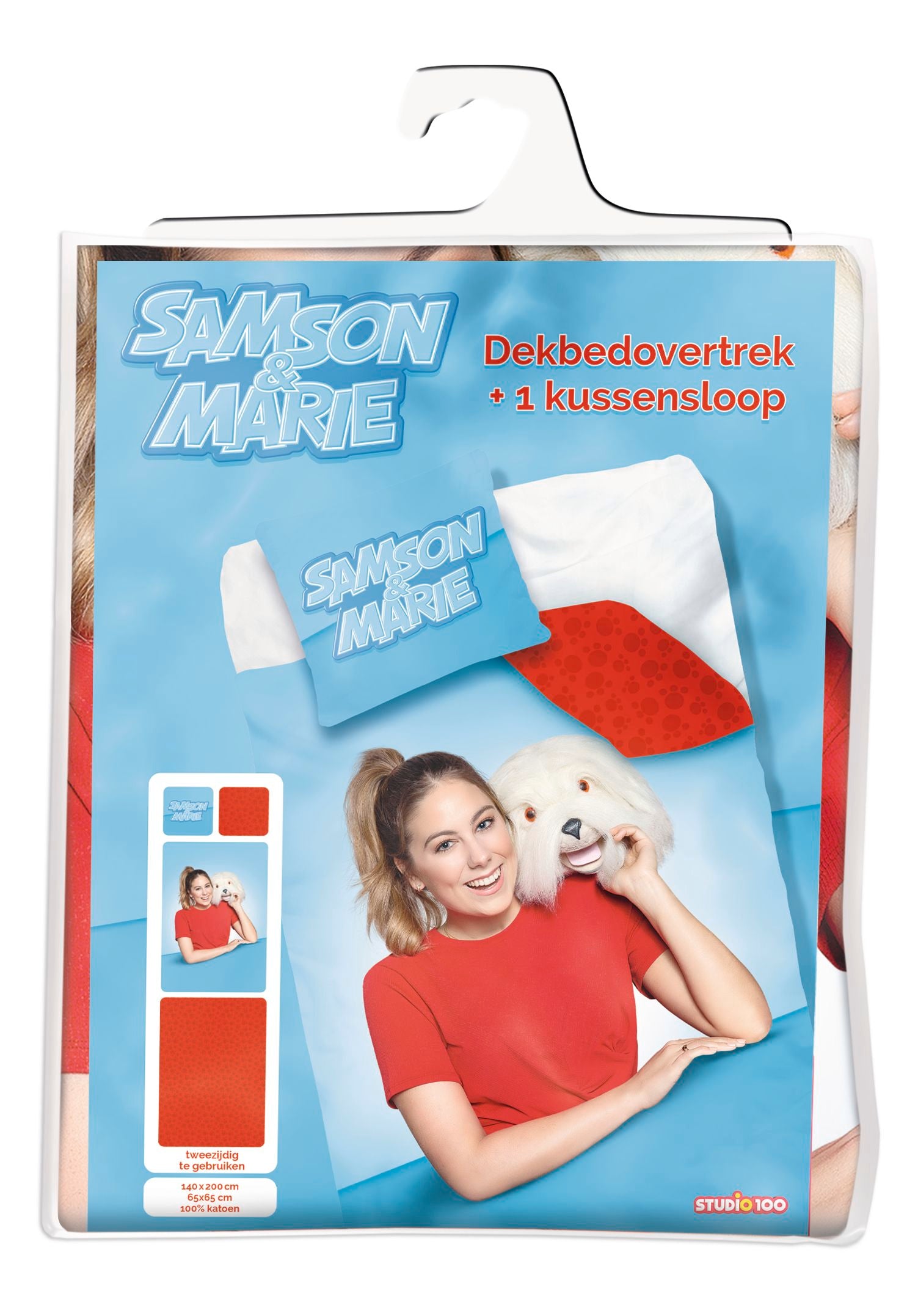 Samson & Marie Dekbedovertrek "Tweezijdig" – 140 x 200 cm – Katoen