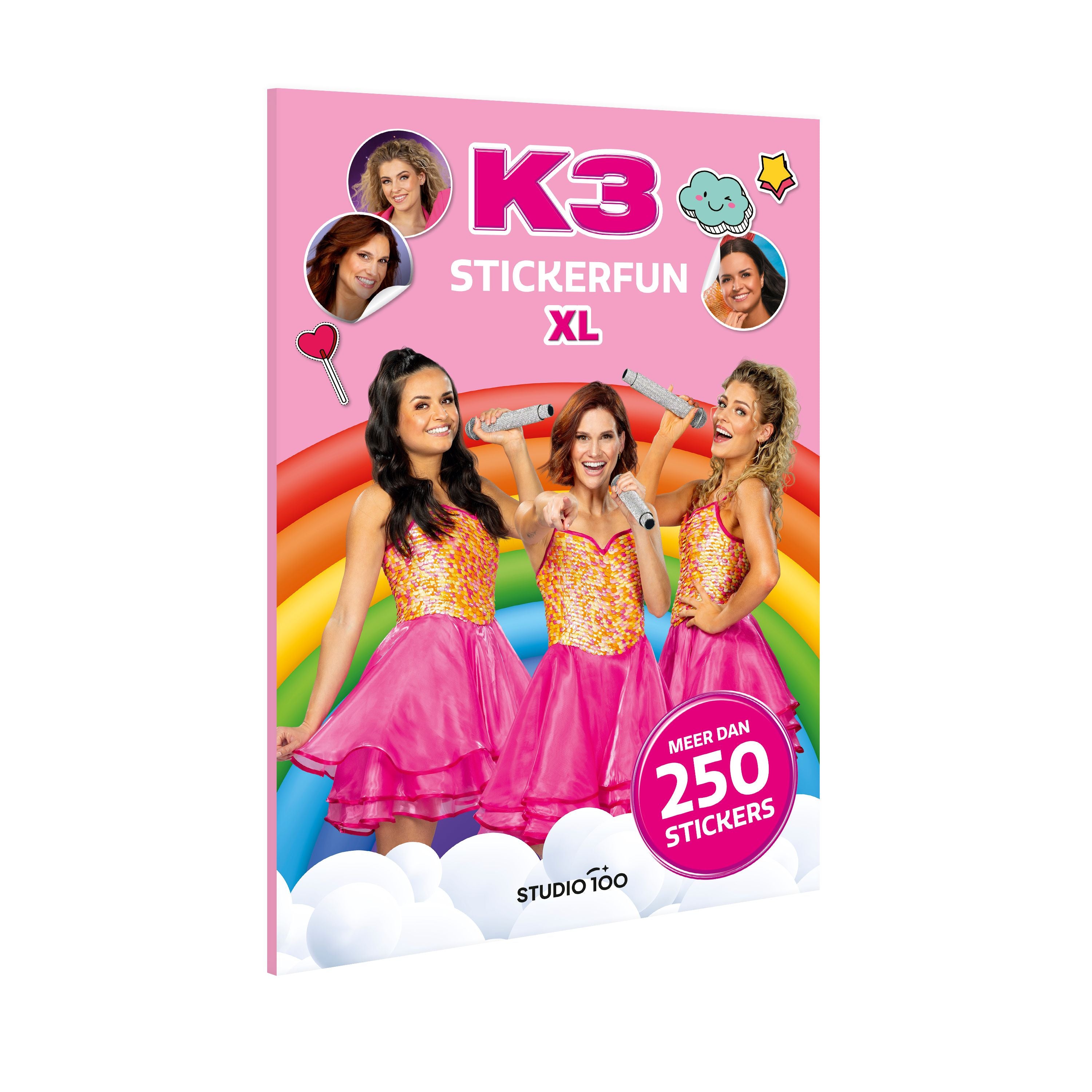 K3 Stickerboek "Stickerfun XL"
