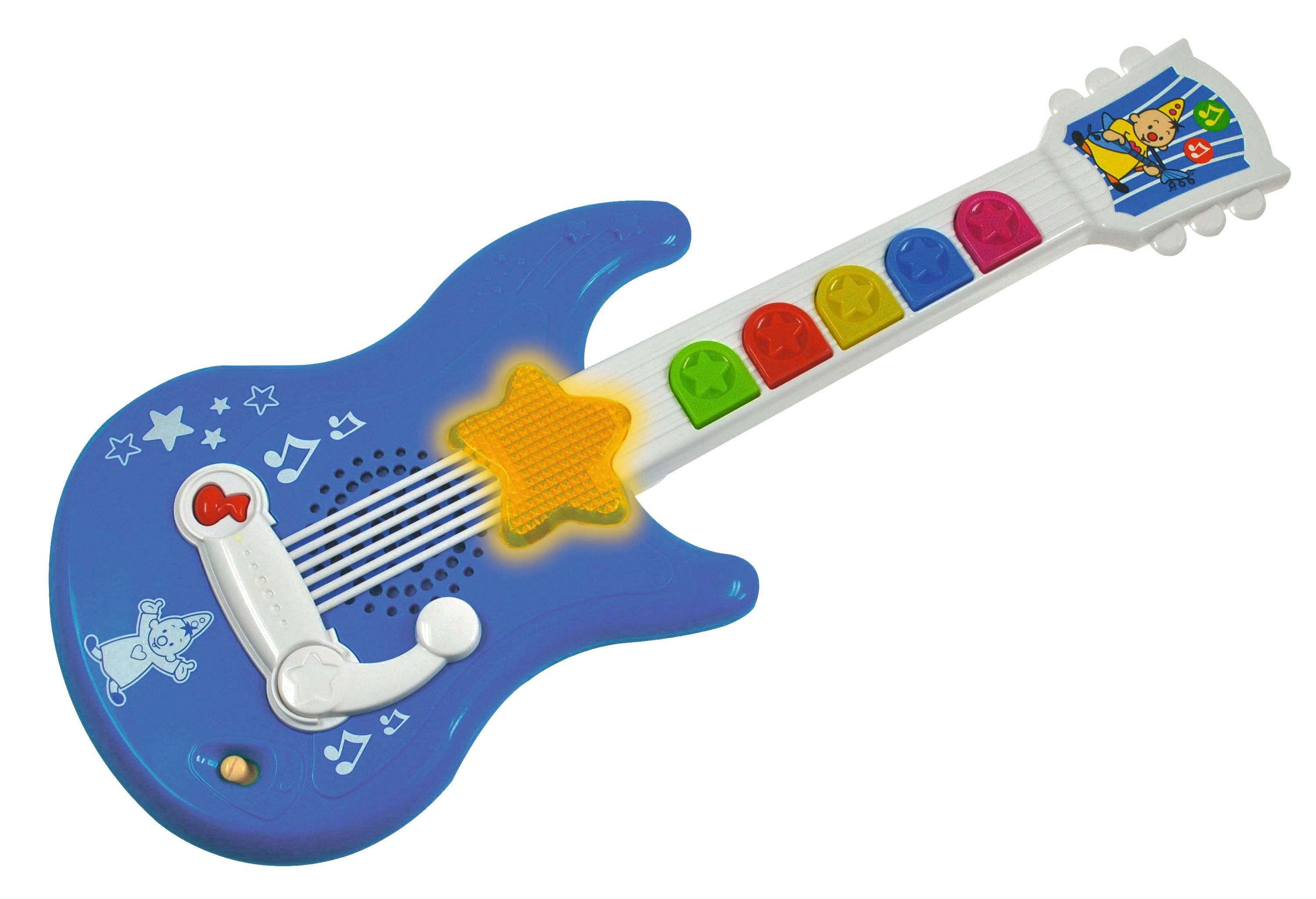 Bumba Speelgoedinstrument "Mijn eerste gitaar" – Met Bumba liedjes