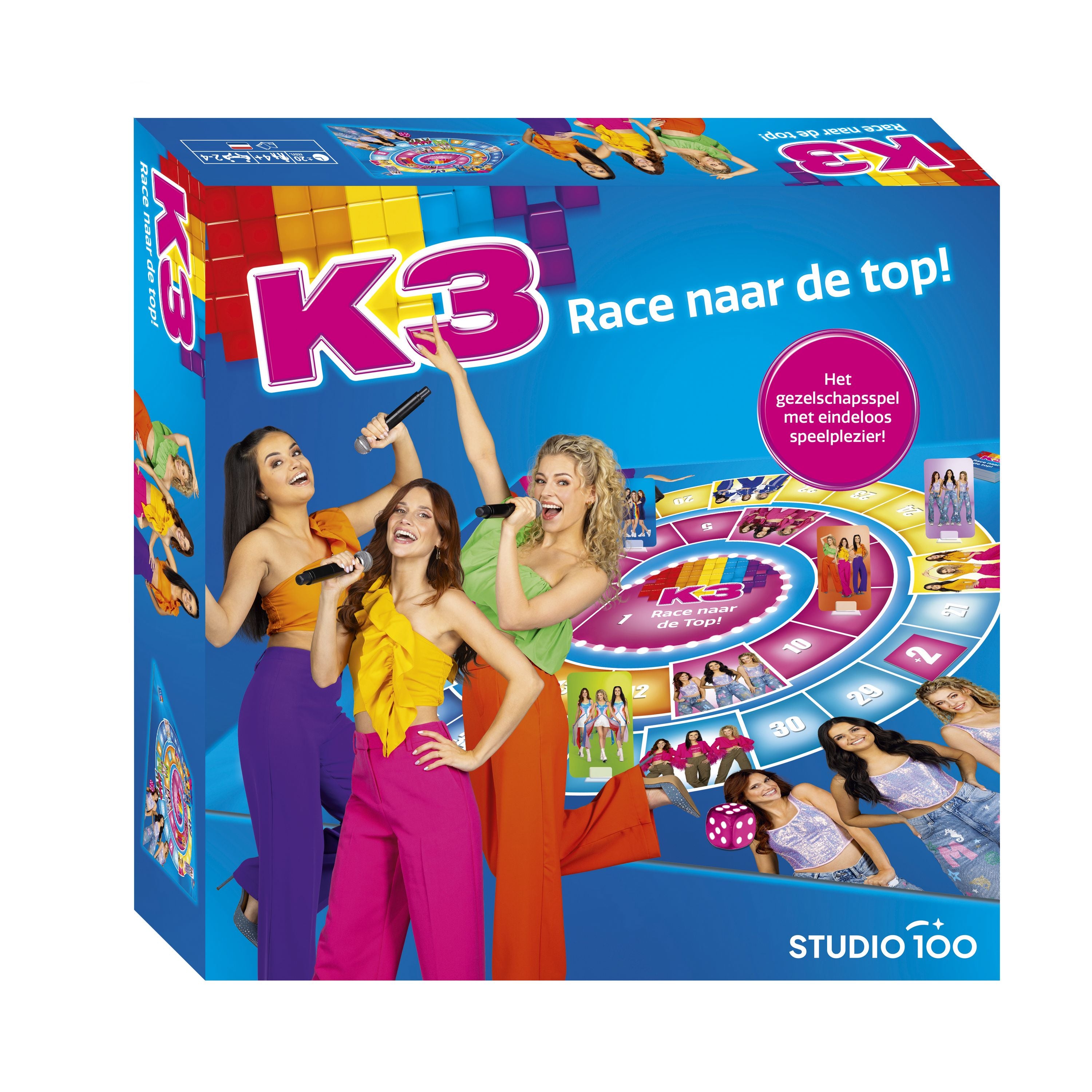 K3 Spel "Race naar de top" – Bordspel