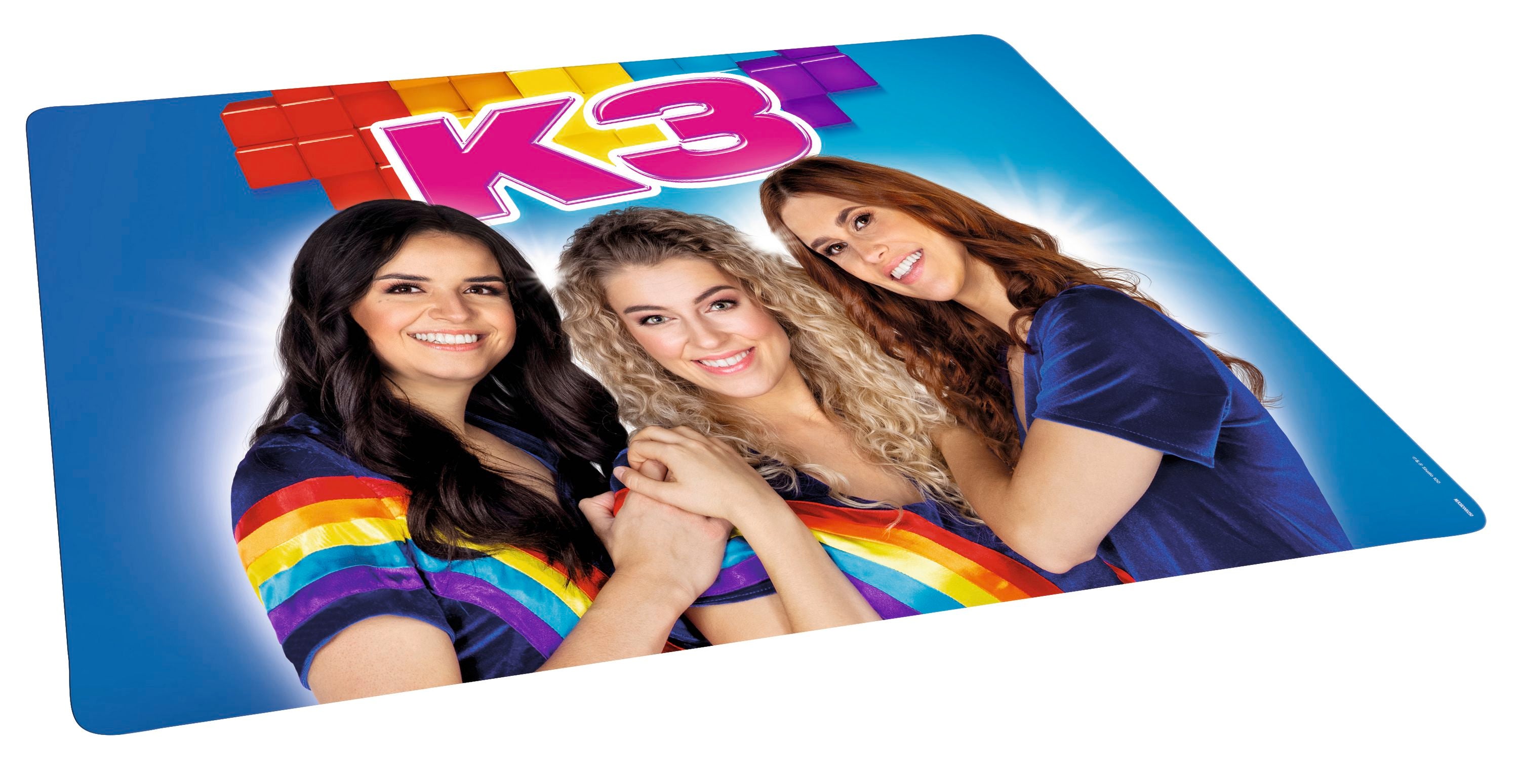 K3 Placemat "Samen smullen met Hanne, Marthe en Julia"