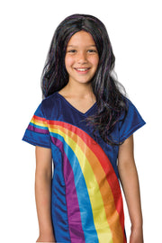 K3 Verkleedaccessoire "Pruik Marthe" – Met glitter-extensions en speld