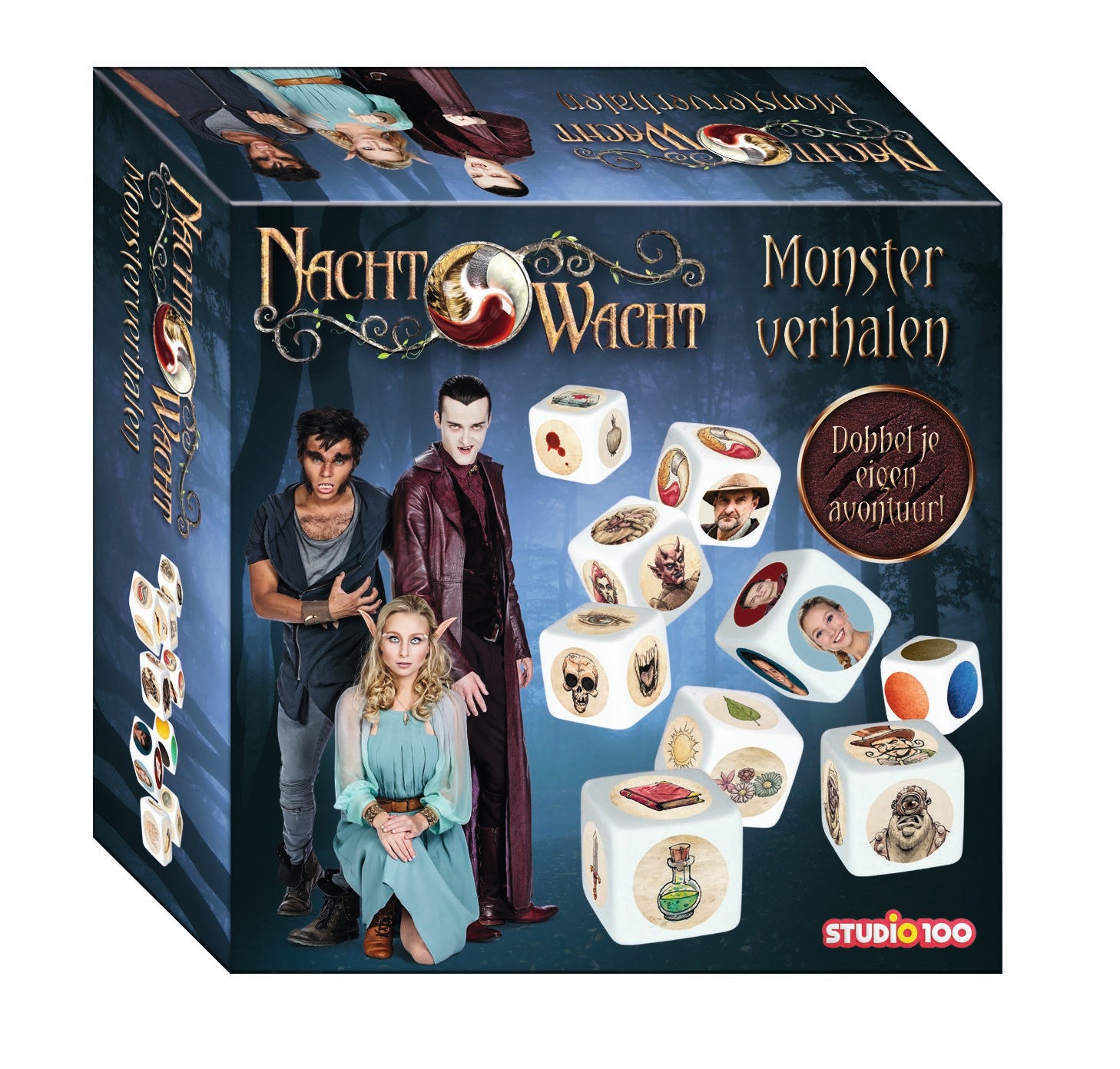 Nachtwacht Dobbelspel "Monsterverhalen"