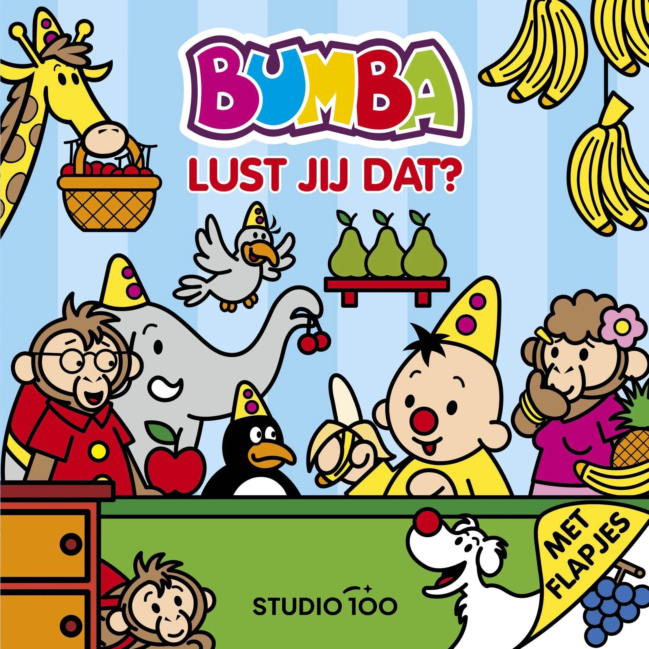 Bumba Kartonboek "Lust jij dat?" - Met flapjes