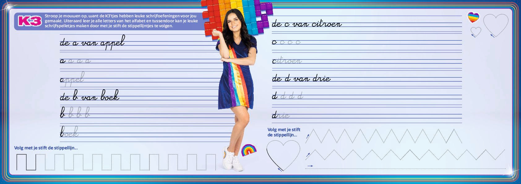 K3 Schrijf- en wisboek