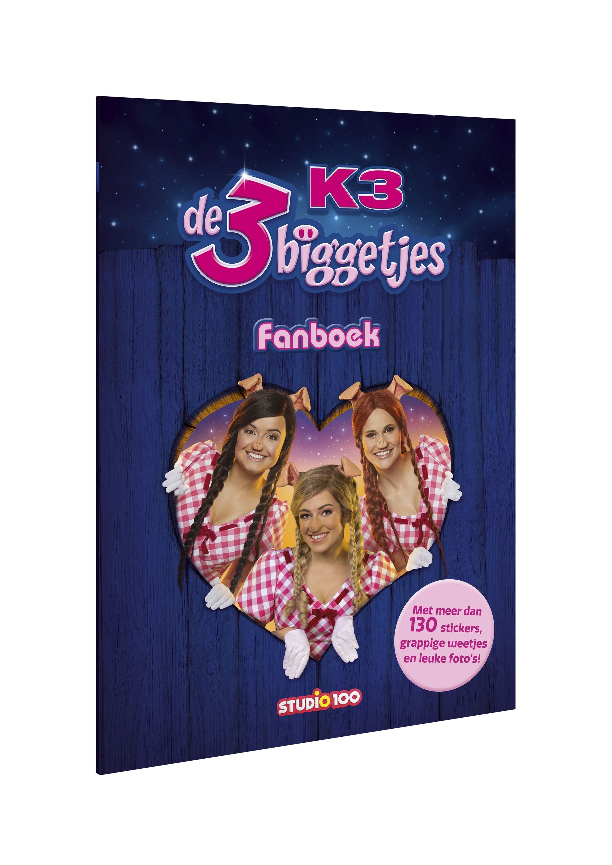 K3 Stickerboek "De 3 Biggetjes" – Fanboek met stickers