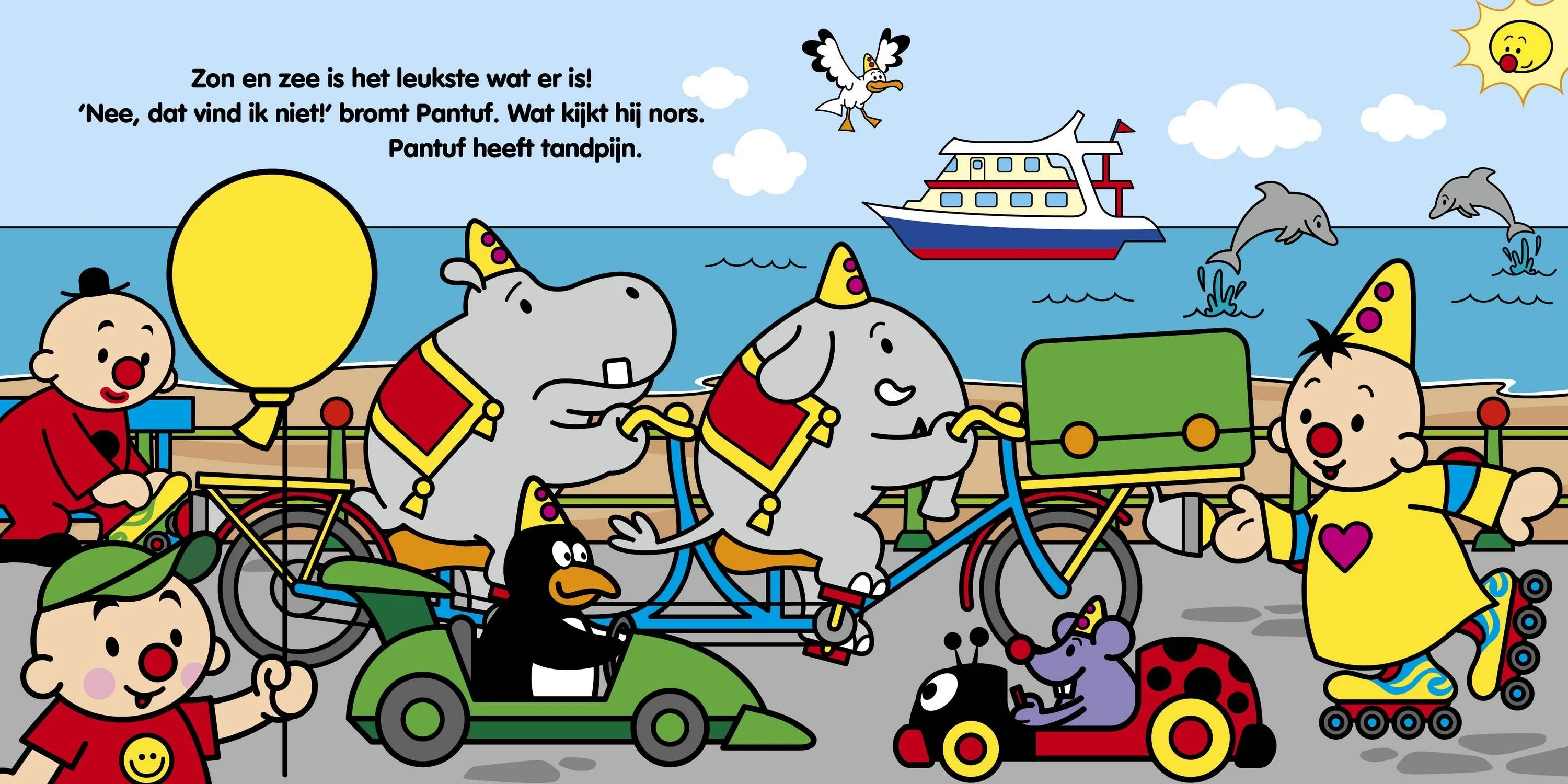 Bumba Kartonboek "Nieuw Tandje" - Met flapjes