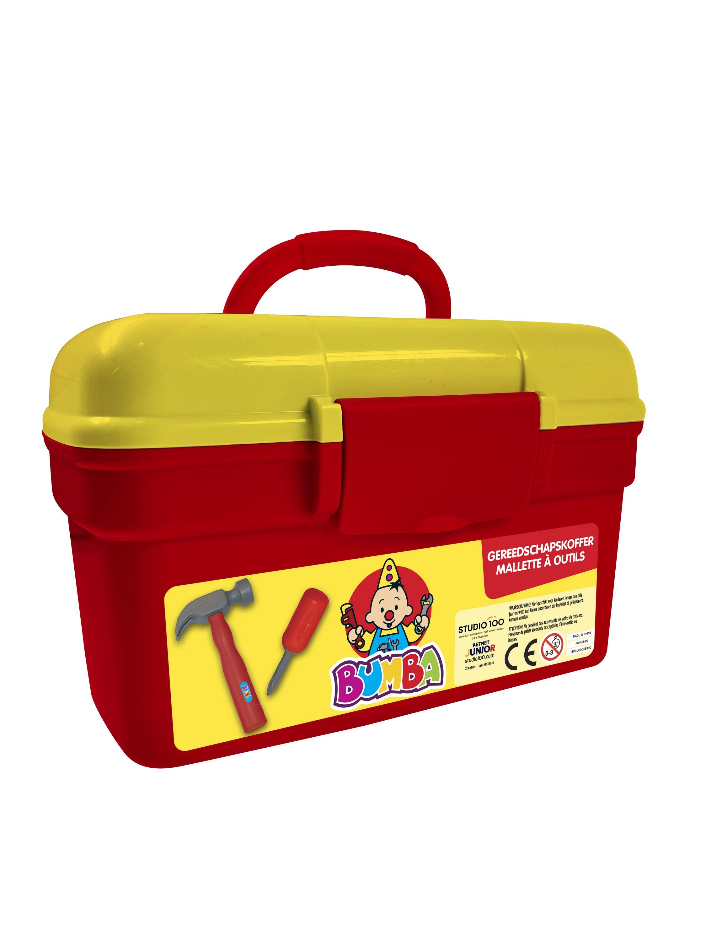 Bumba Speelgoedgereedschapskoffer "Gereedschapskoffer met tools" – 25-delig