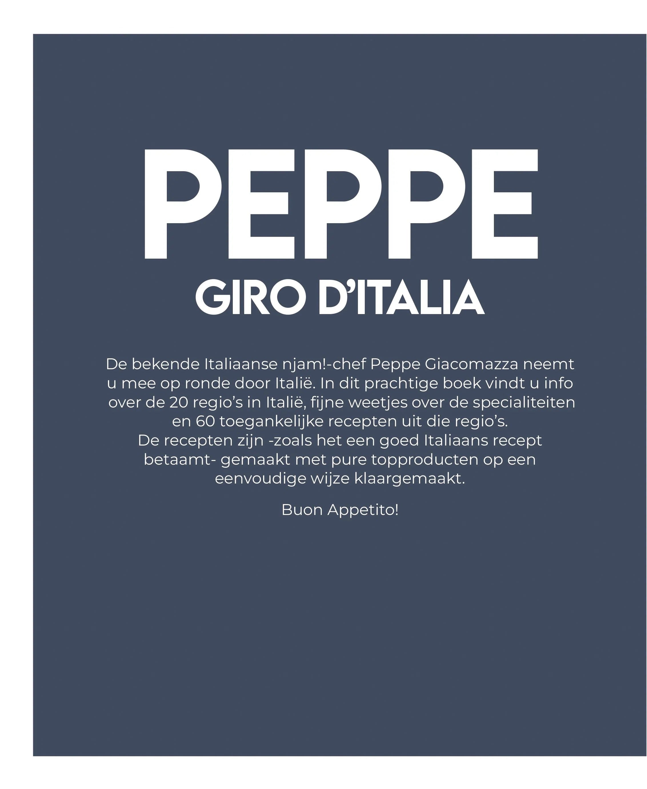 njam! "Giro d'Italia" - Peppe Giacomazza