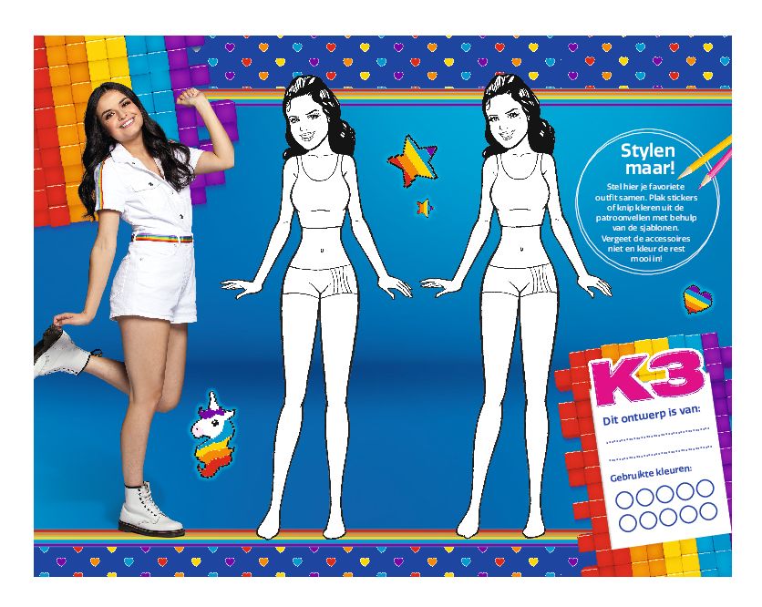K3 Designmap "Ontwerp en style"