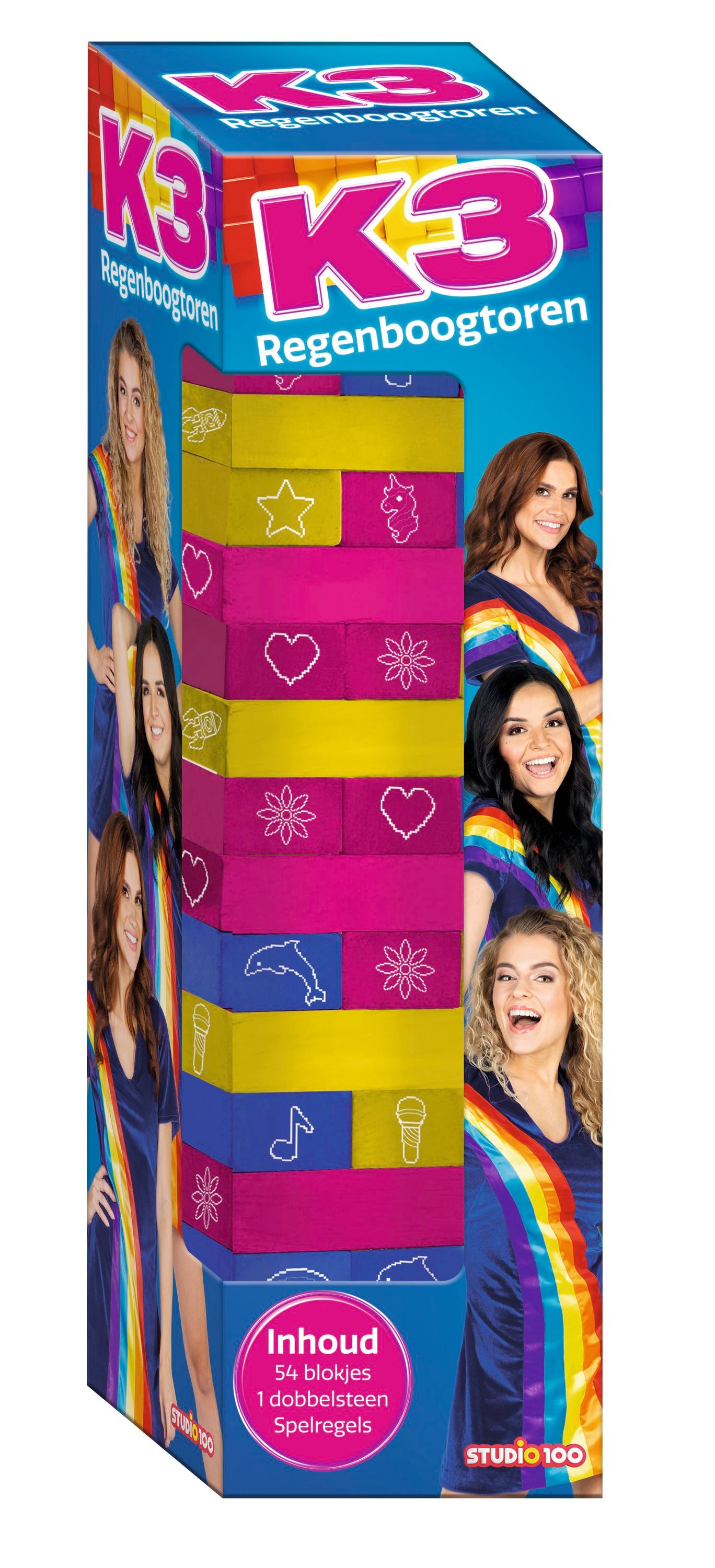 K3 Actiespel "Regenboogtoren"