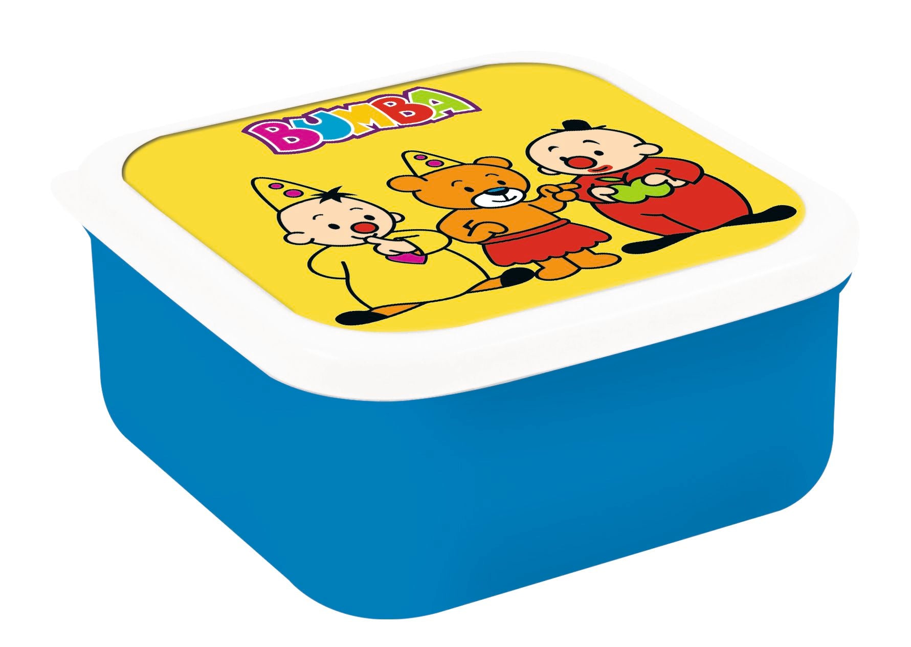 Bumba Lunchbox "3 bewaardozen" – Blauw / Groen / Geel