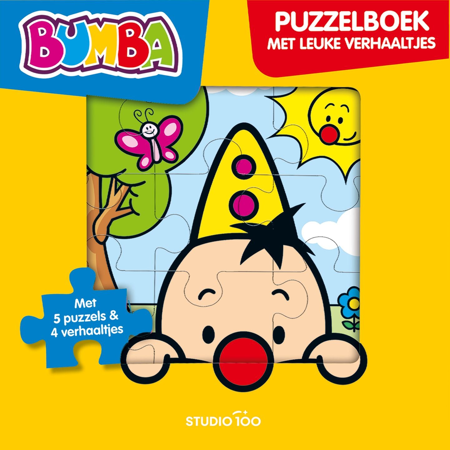 Bumba Puzzelboek "Geel"
