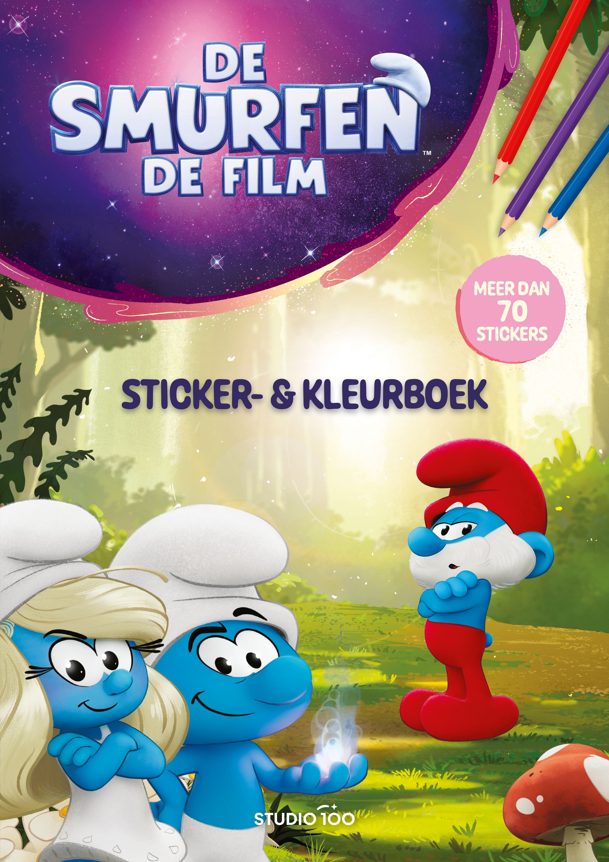 De Smurfen Sticker- en kleurboek "De Film"
