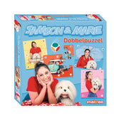 Samson & Marie Puzzel "Dobbelpuzzel" – 4 puzzels – 4x6 stukken