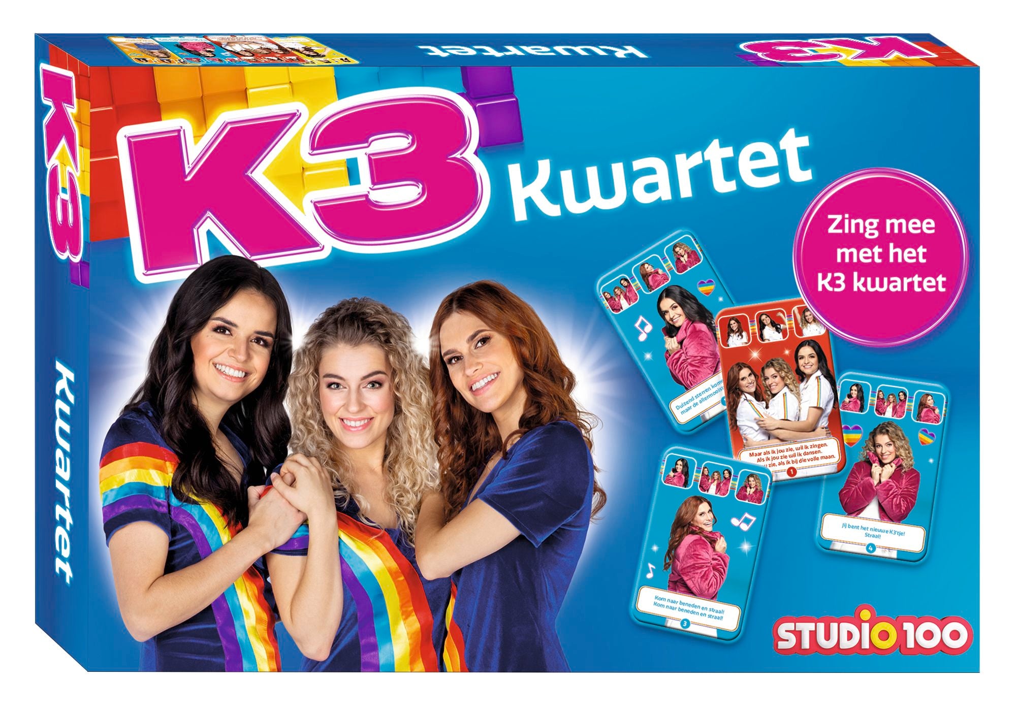K3 Kaartspel "Kwartet" – 36 kaarten