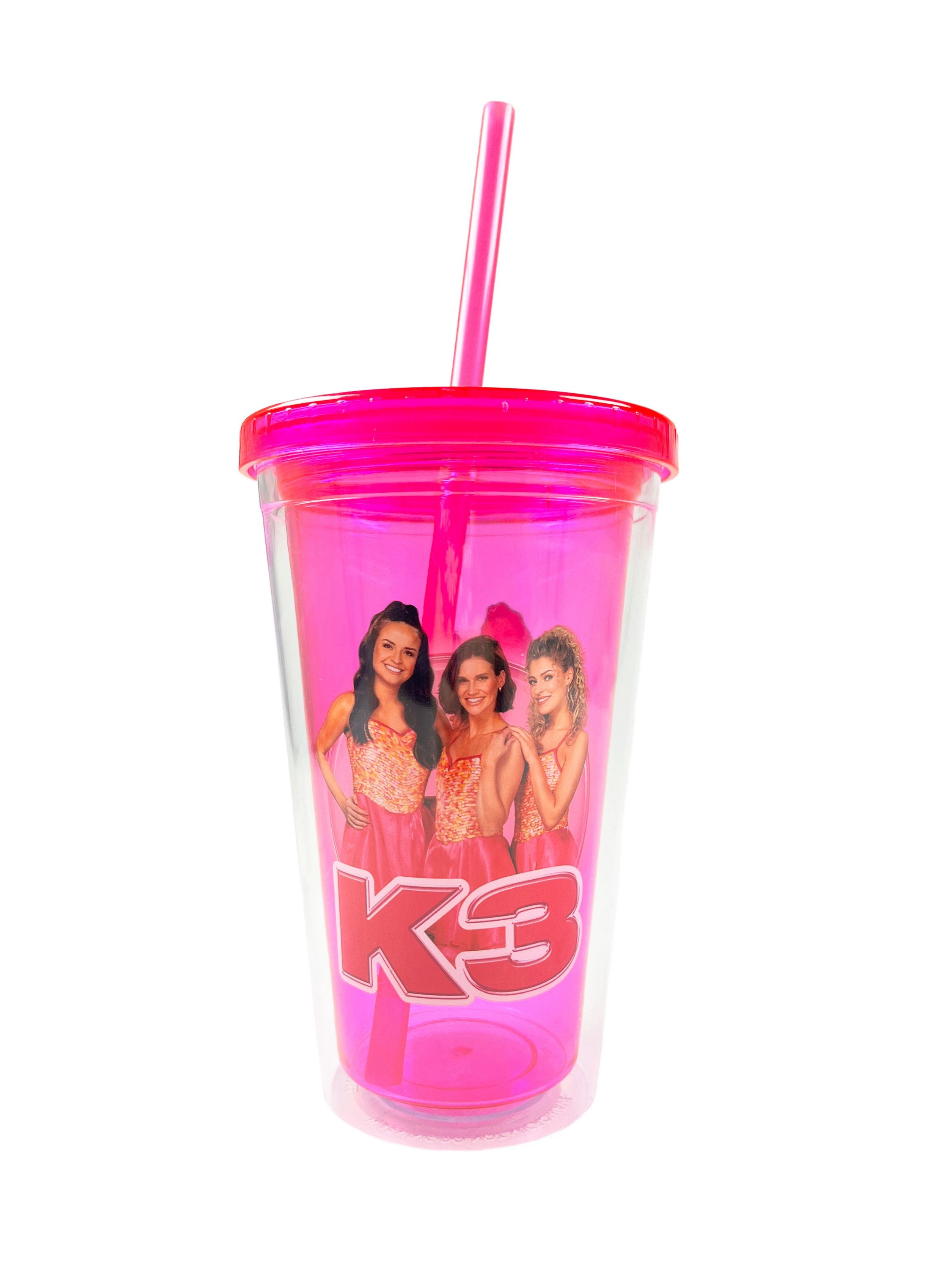 K3 Drinkbeker met rietje