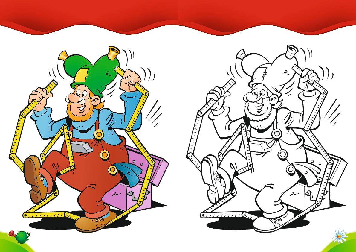 Kabouter Plop Kleurboek "Feest!"
