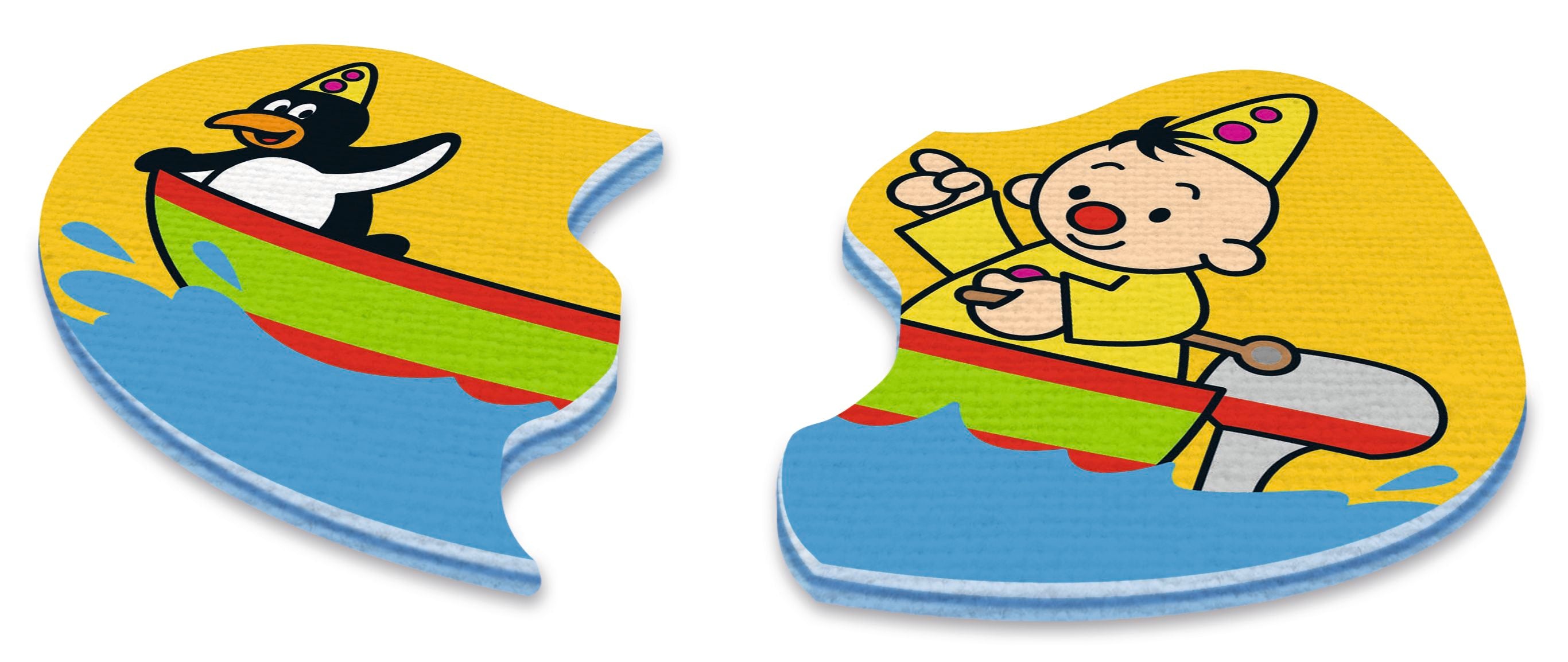 Bumba Badpuzzel "9 badpuzzels uit 2 delen" – Kleeft op de badrand