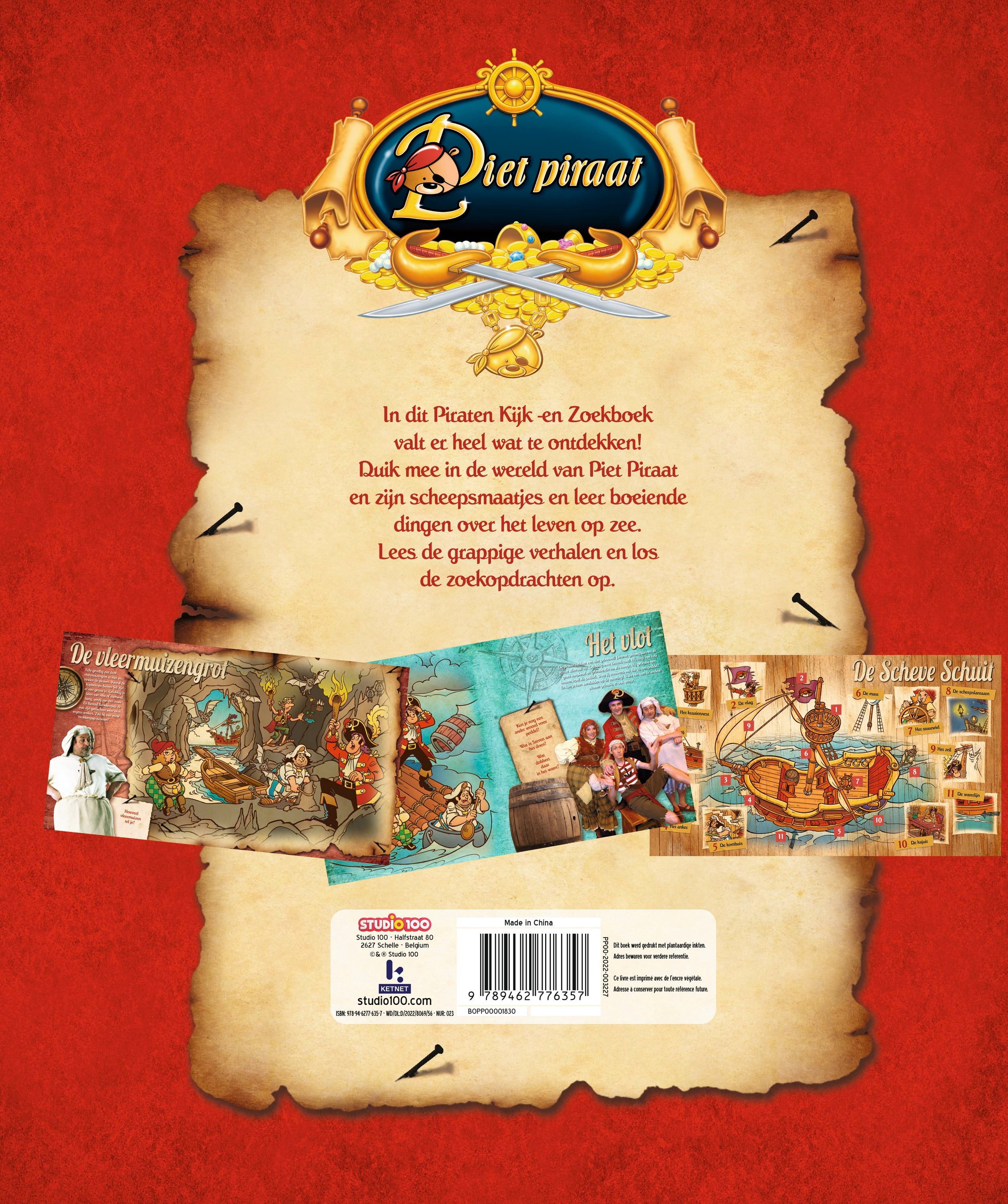 Piet Piraat Zoekboek "Het grote kijk-en zoekboek"
