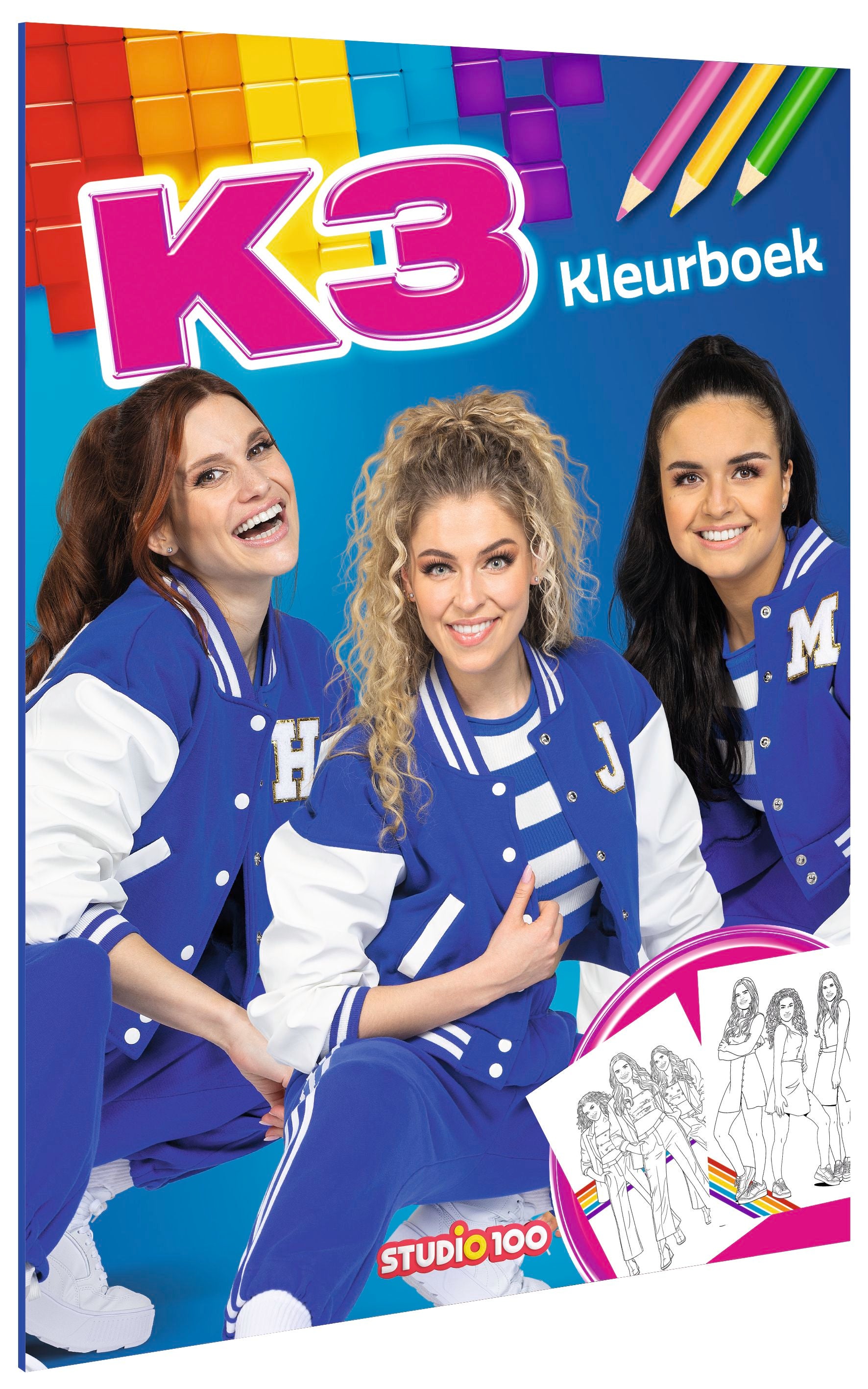 K3 Kleurboek "Sport"