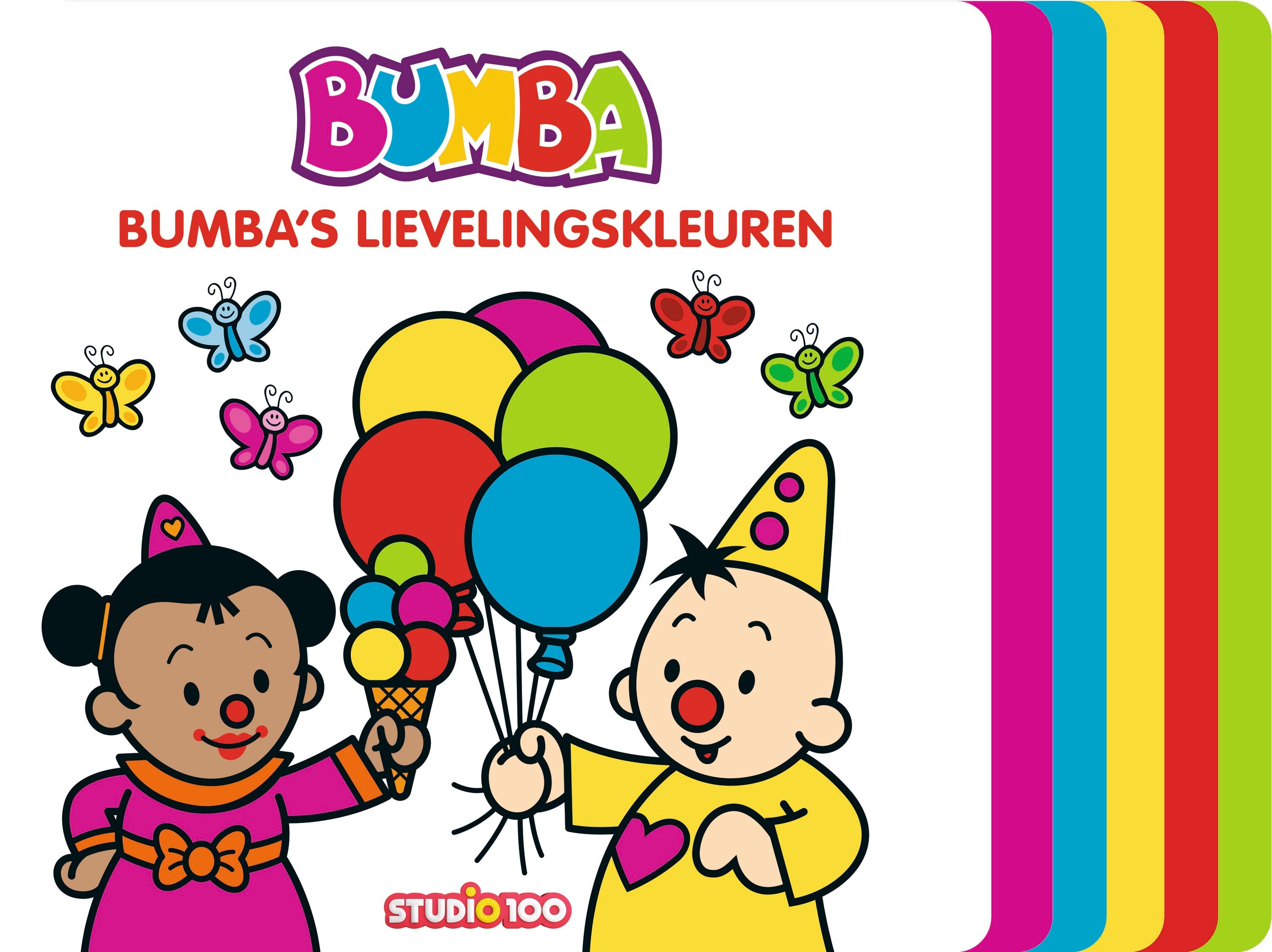 Bumba Kartonboek "Bumba’s lievelingskleuren" - Met trapjes