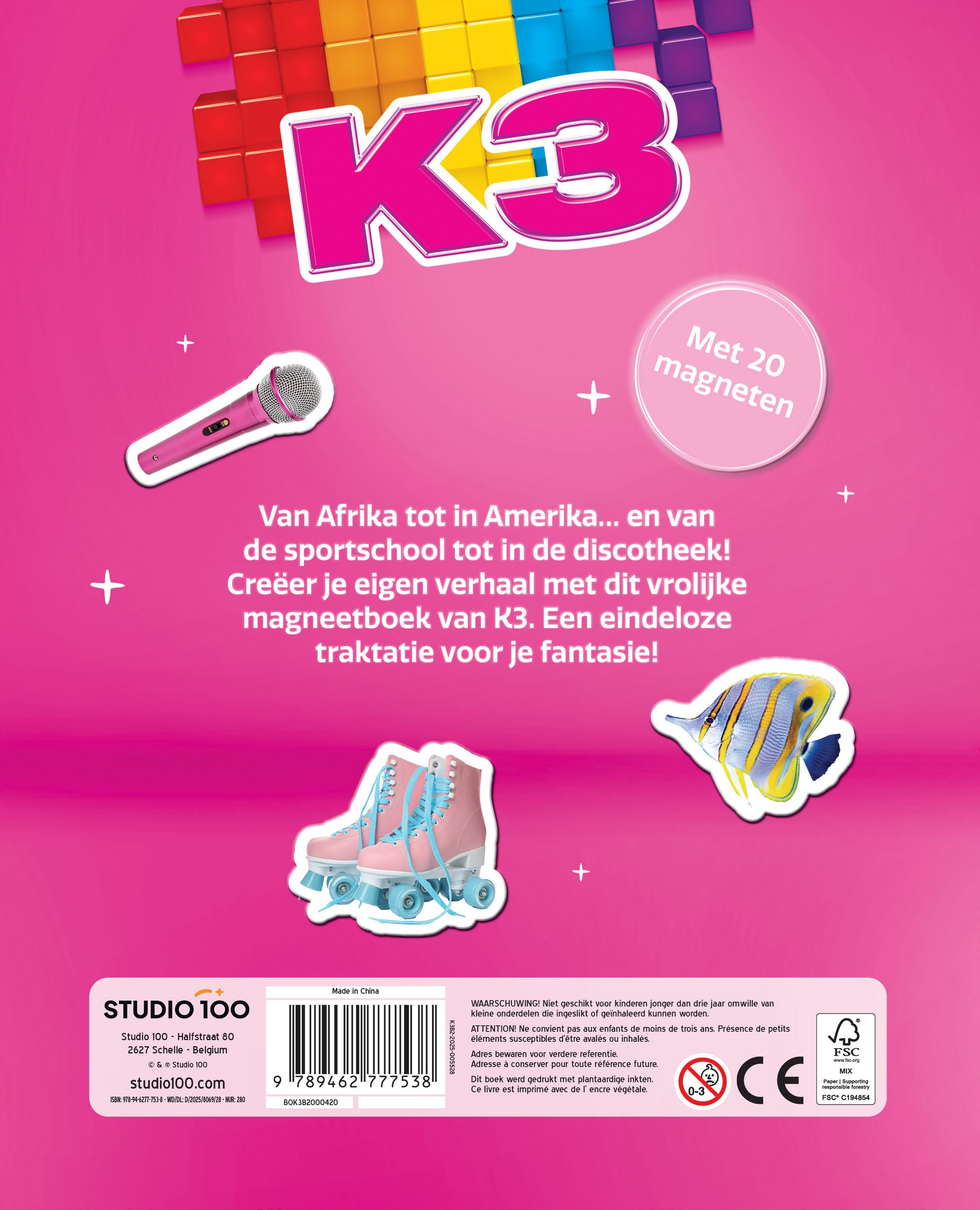 K3 Magneetboek