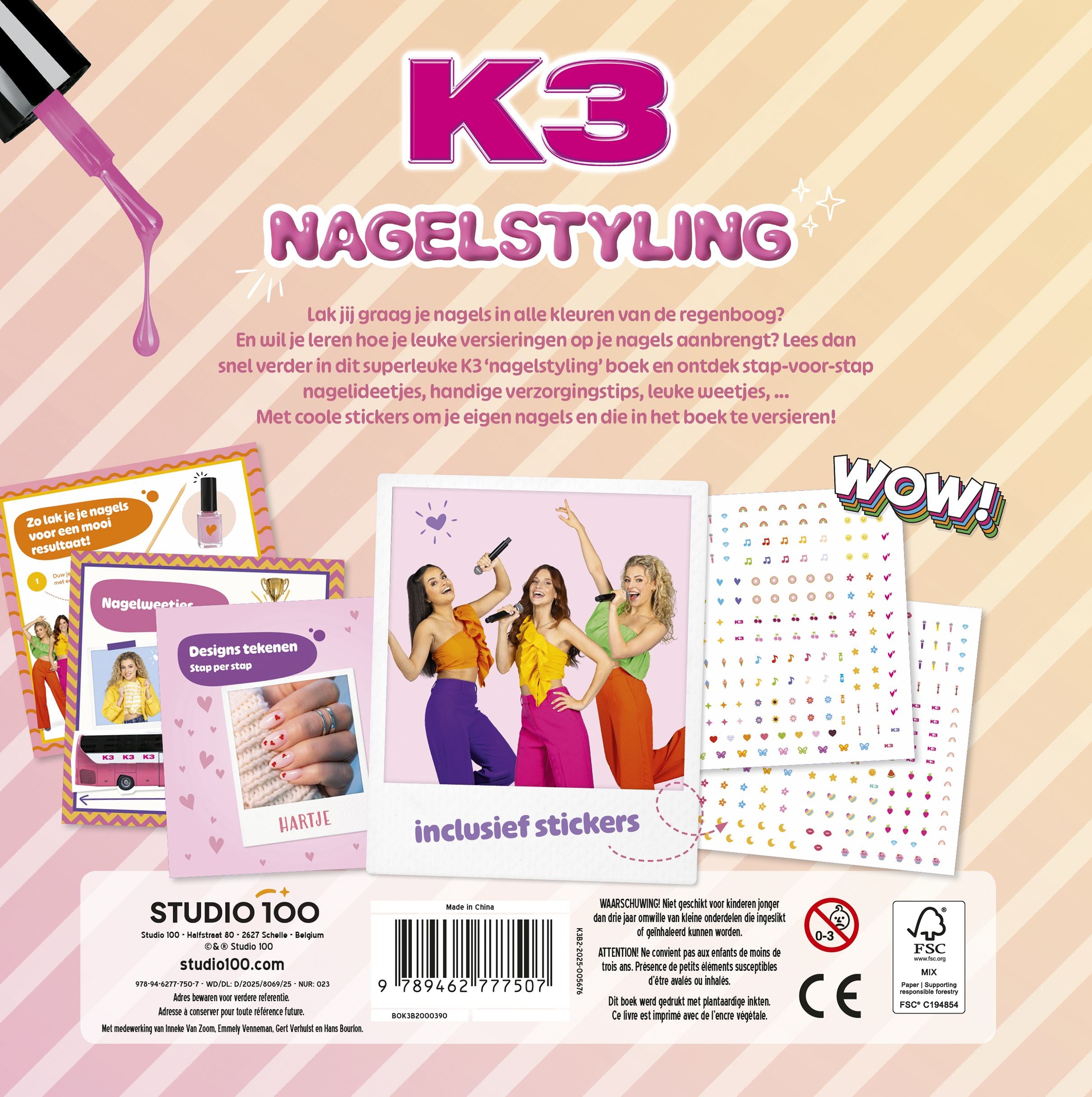 K3 Doeboek "Nageldesign"
