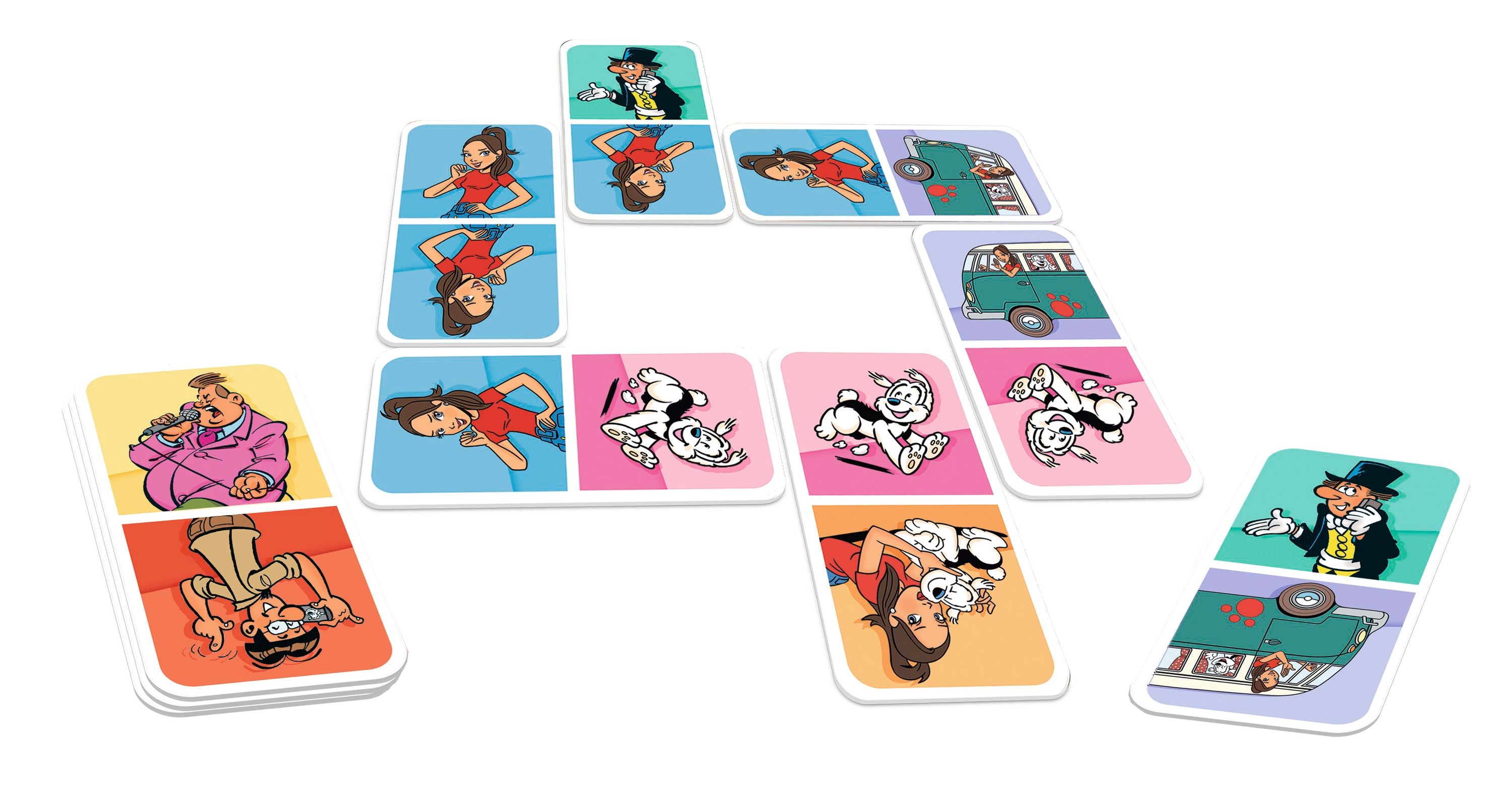 Samson & Marie Kaartspel "Domino" – 28 kaartjes – 2 tot 4 spelers