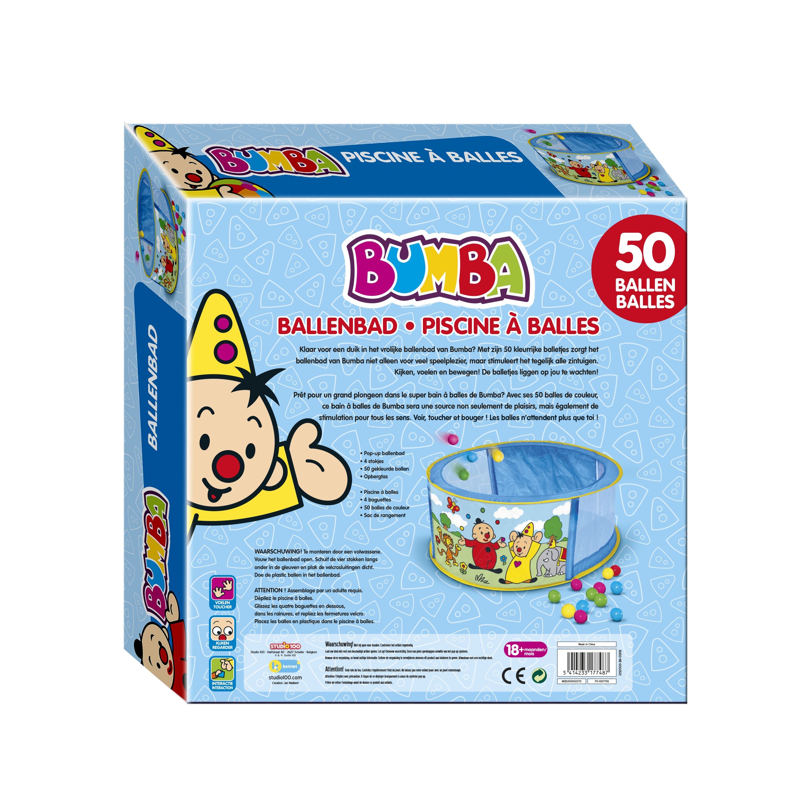 Bumba Ballenbak "Inclusief 50 ballen" – 73 cm doorsnede