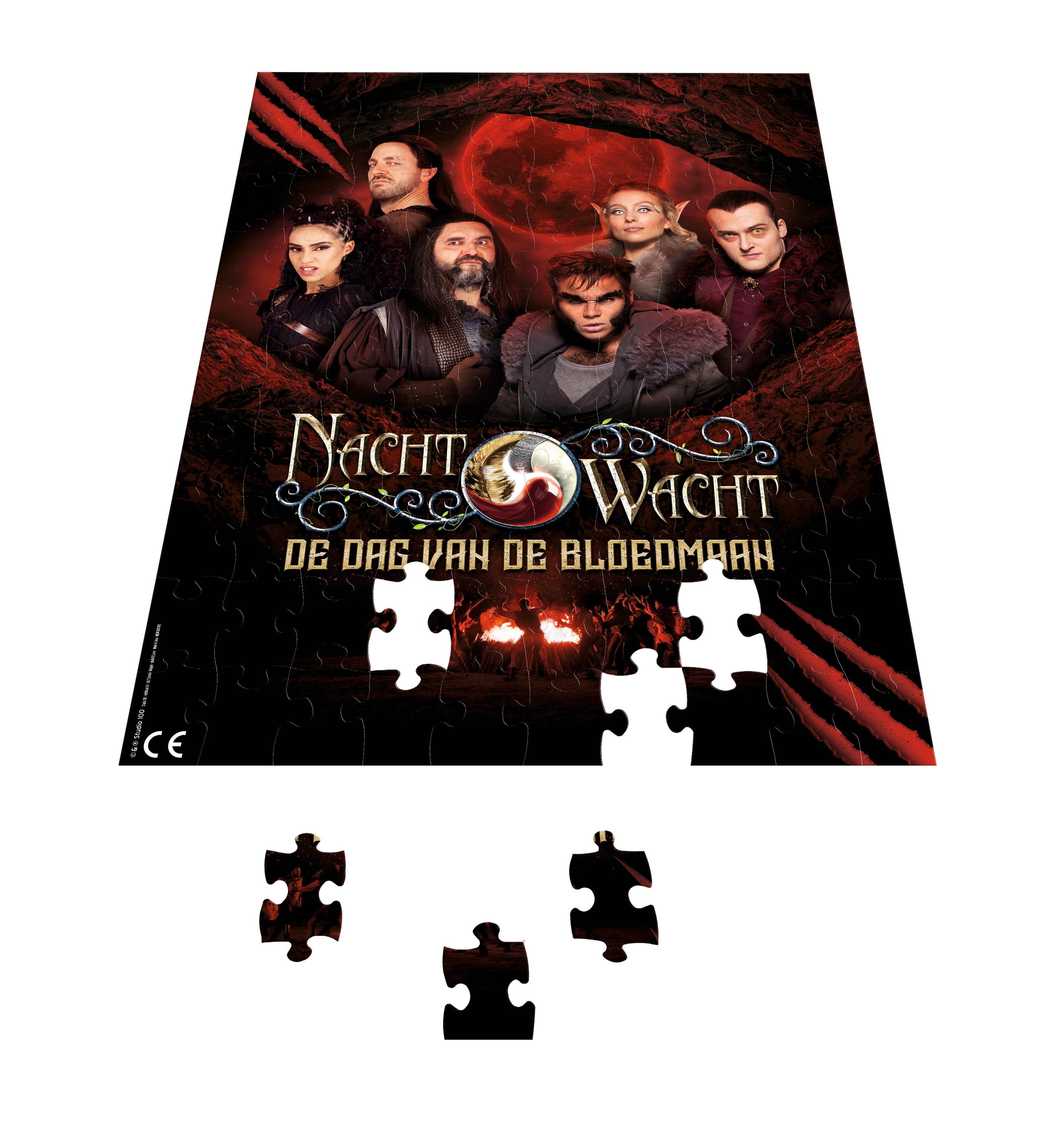 Nachtwacht Puzzel & poster in tube "100 stukjes"