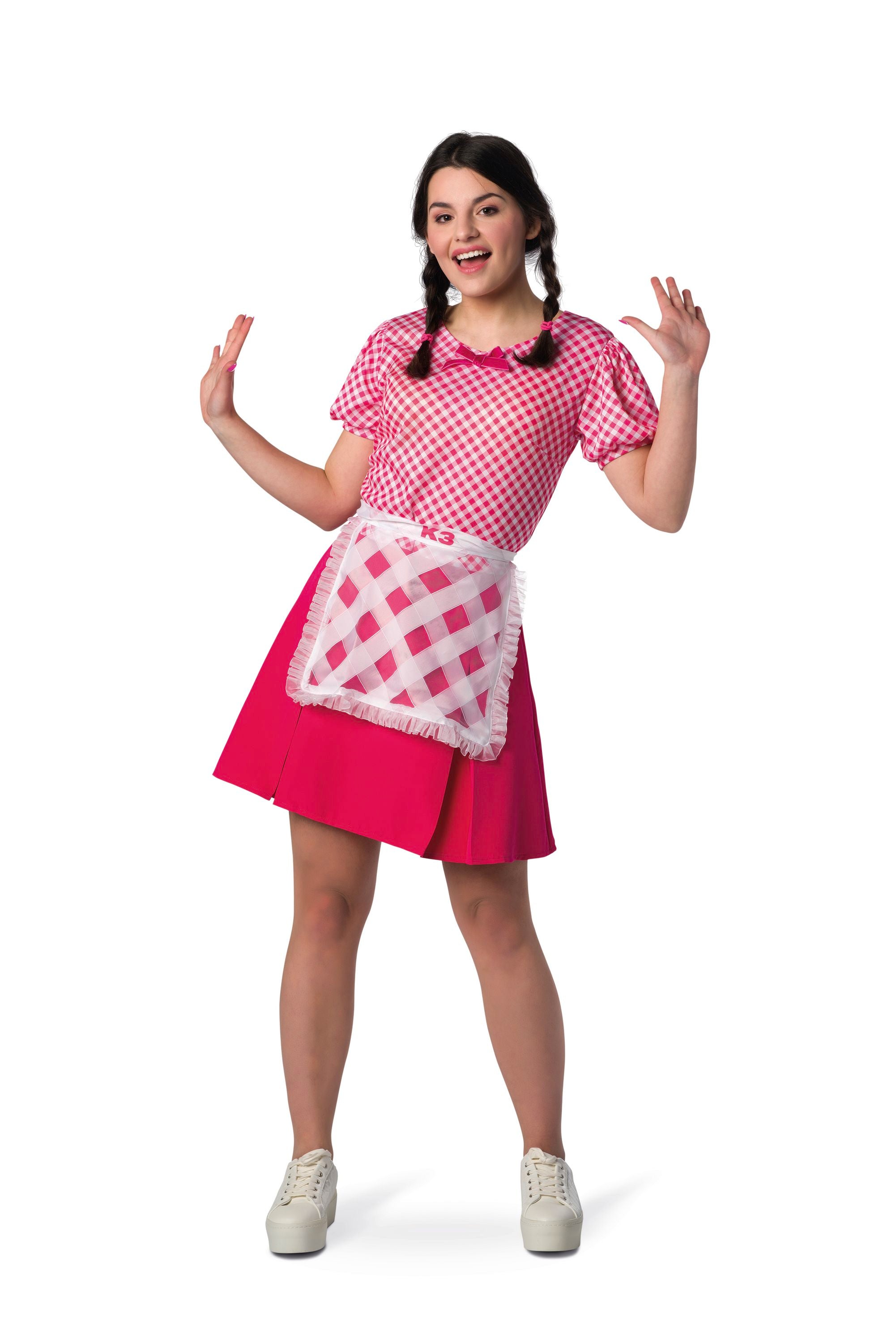 K3 Verkleedkleding "Verkleedjurk De 3 Biggetjes" –