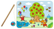 Bumba Houten magnetische puzzel "Met houten vislijn" – 5 stukjes