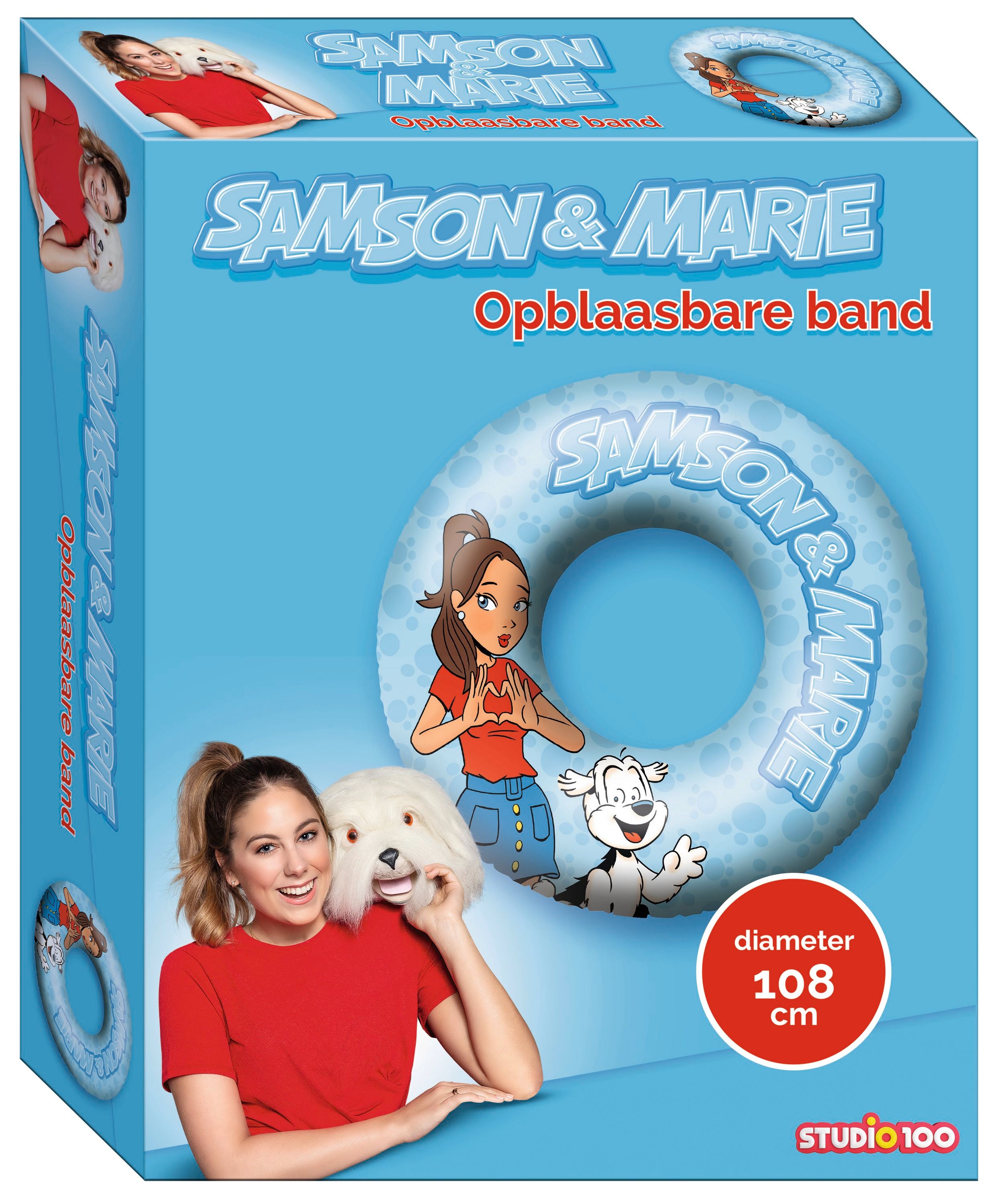 Samson & Marie Zwemband "Opblaasbare band" – Diameter 108 cm