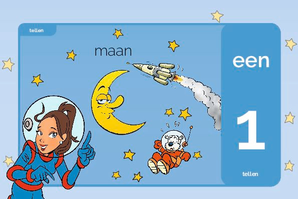 Samson & Marie Geluidenboek " Getallenlegger" - Leren tellen