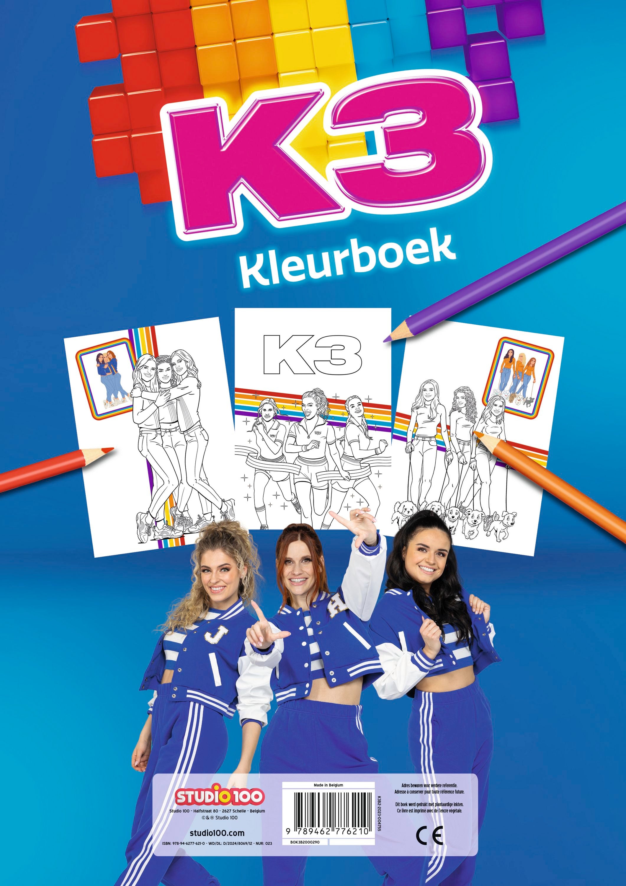 K3 Kleurboek "Sport"