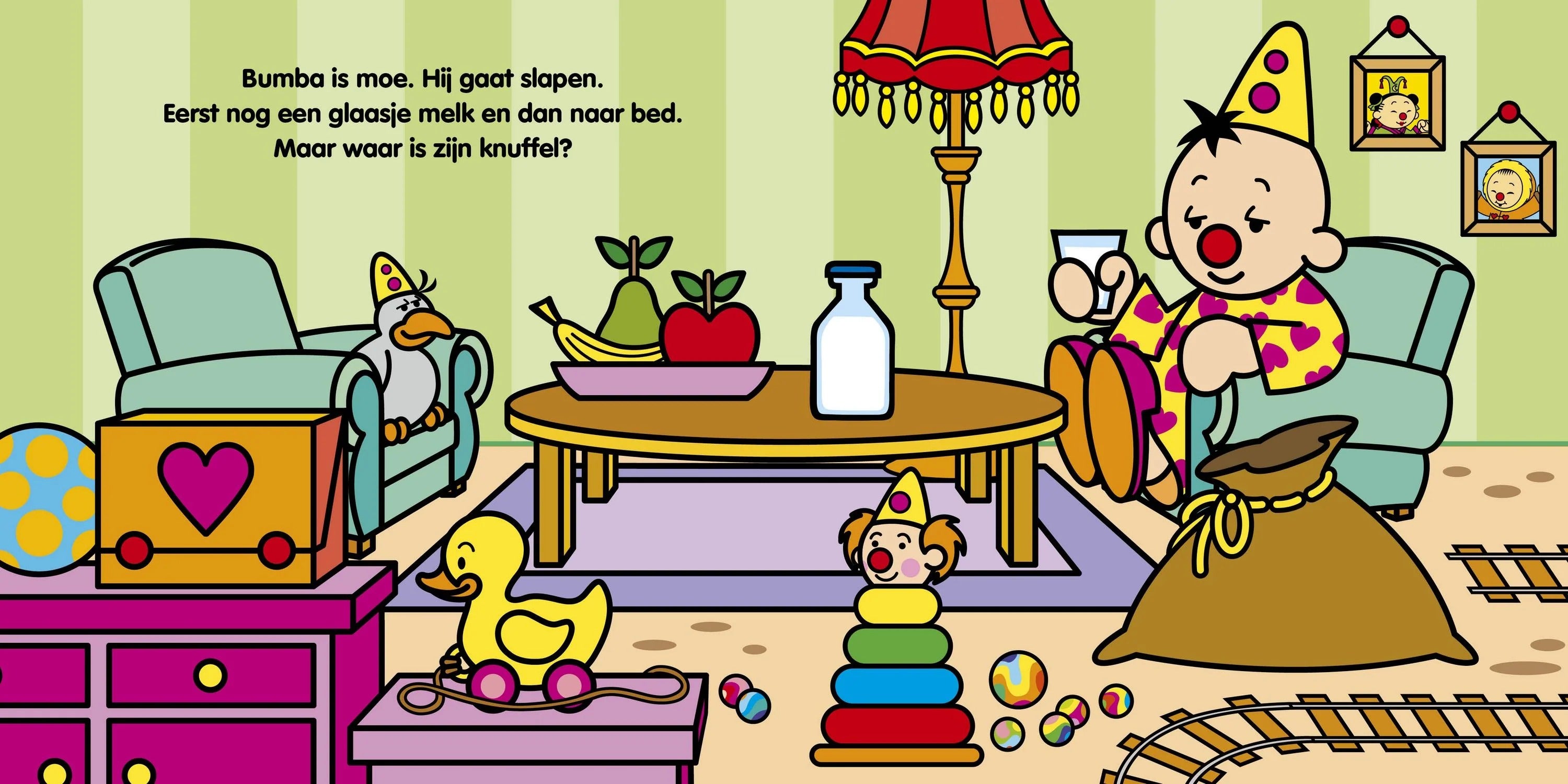 Bumba Kartonboek "Oogjes dicht" - Met flapjes