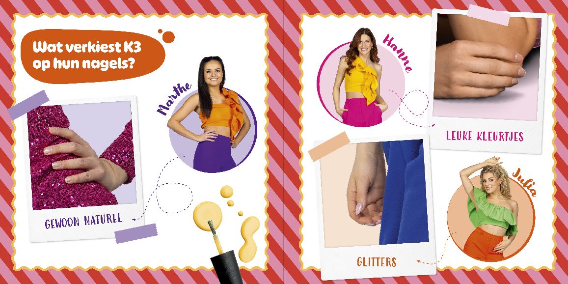 K3 Doeboek "Nageldesign"