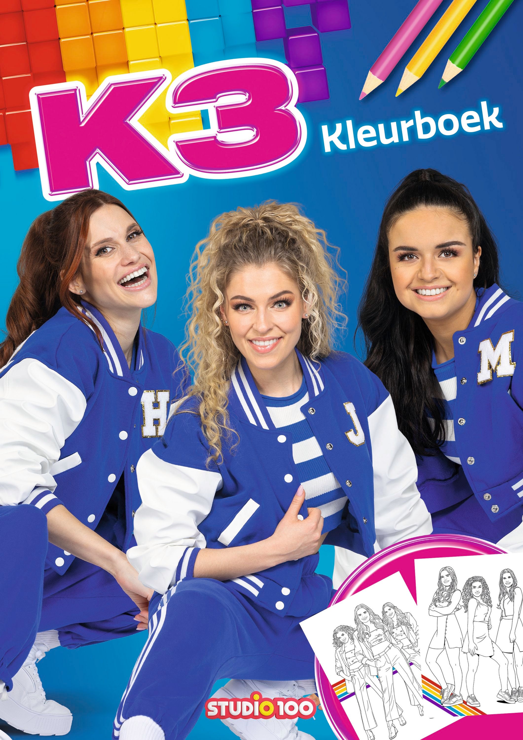 K3 Kleurboek "Sport"