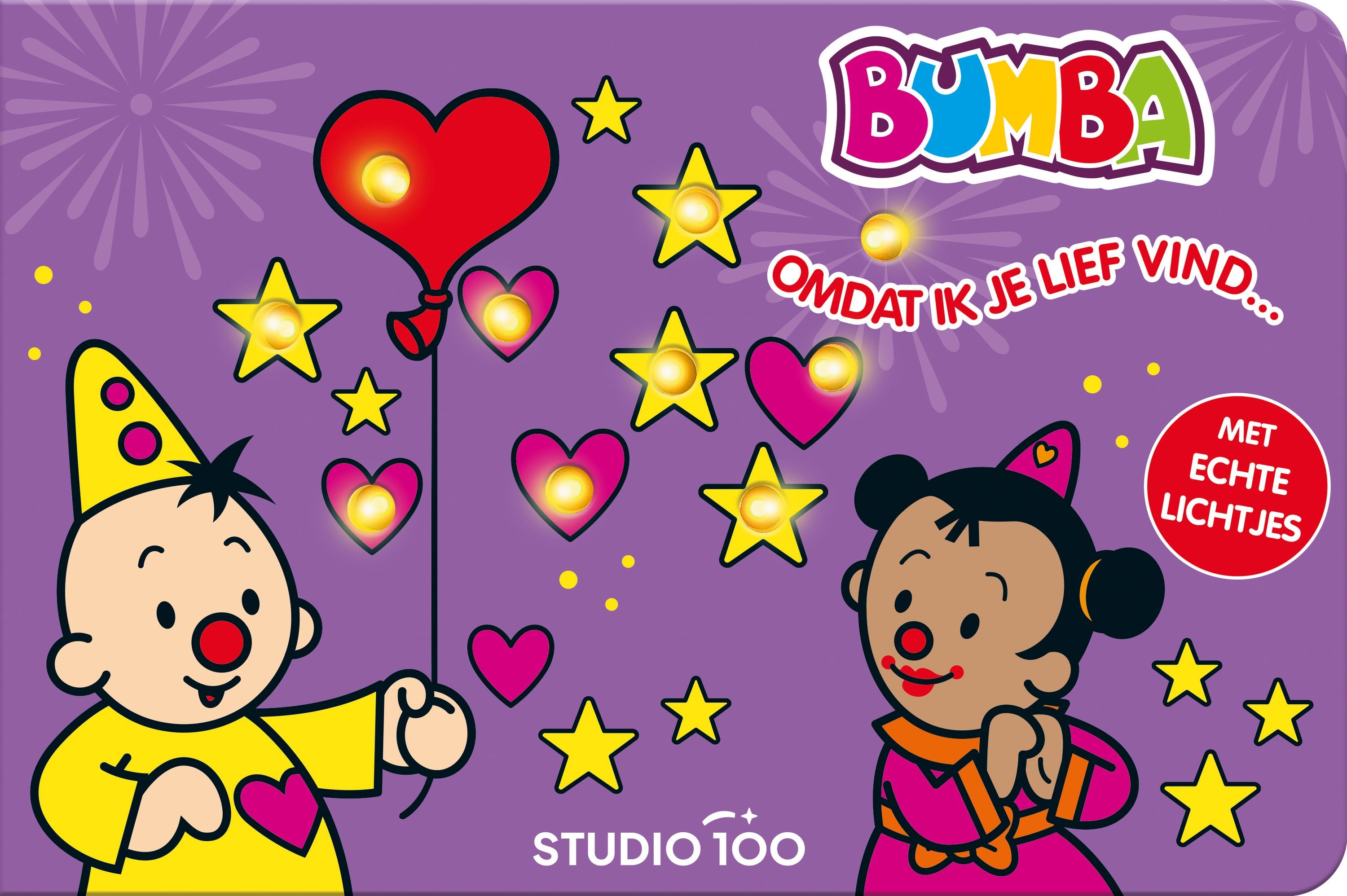 Bumba Lichtjesboek "Omdat ik je lief vind…"