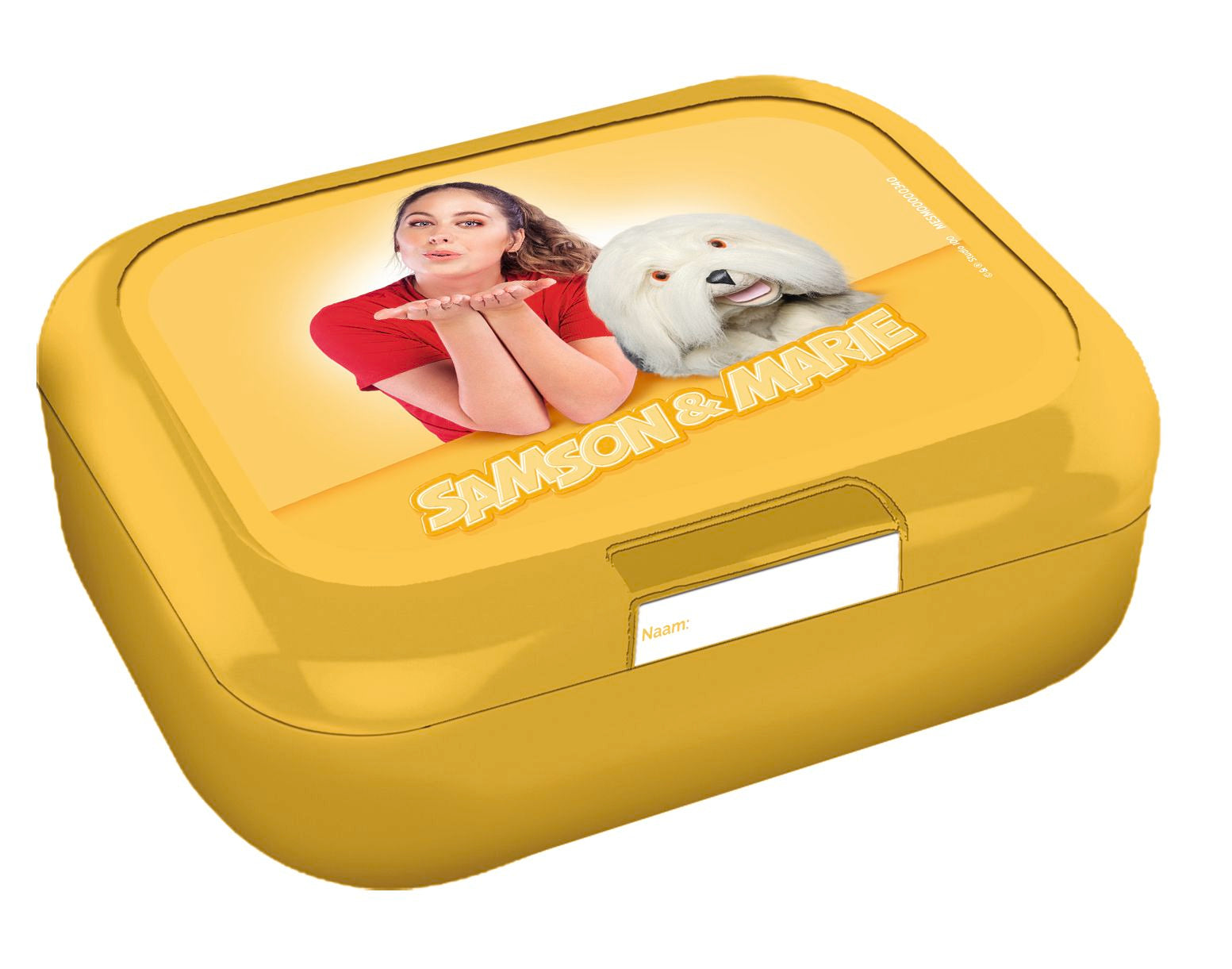 Samson & Marie Koekendoos "Met naamlabel" – Geel