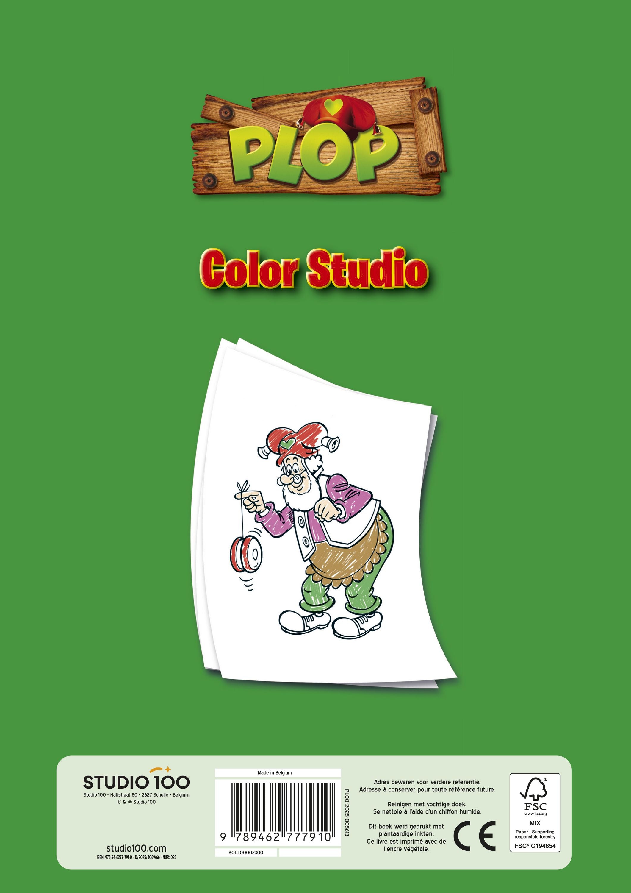 Kabouter Plop Kleurboek "Feest!"